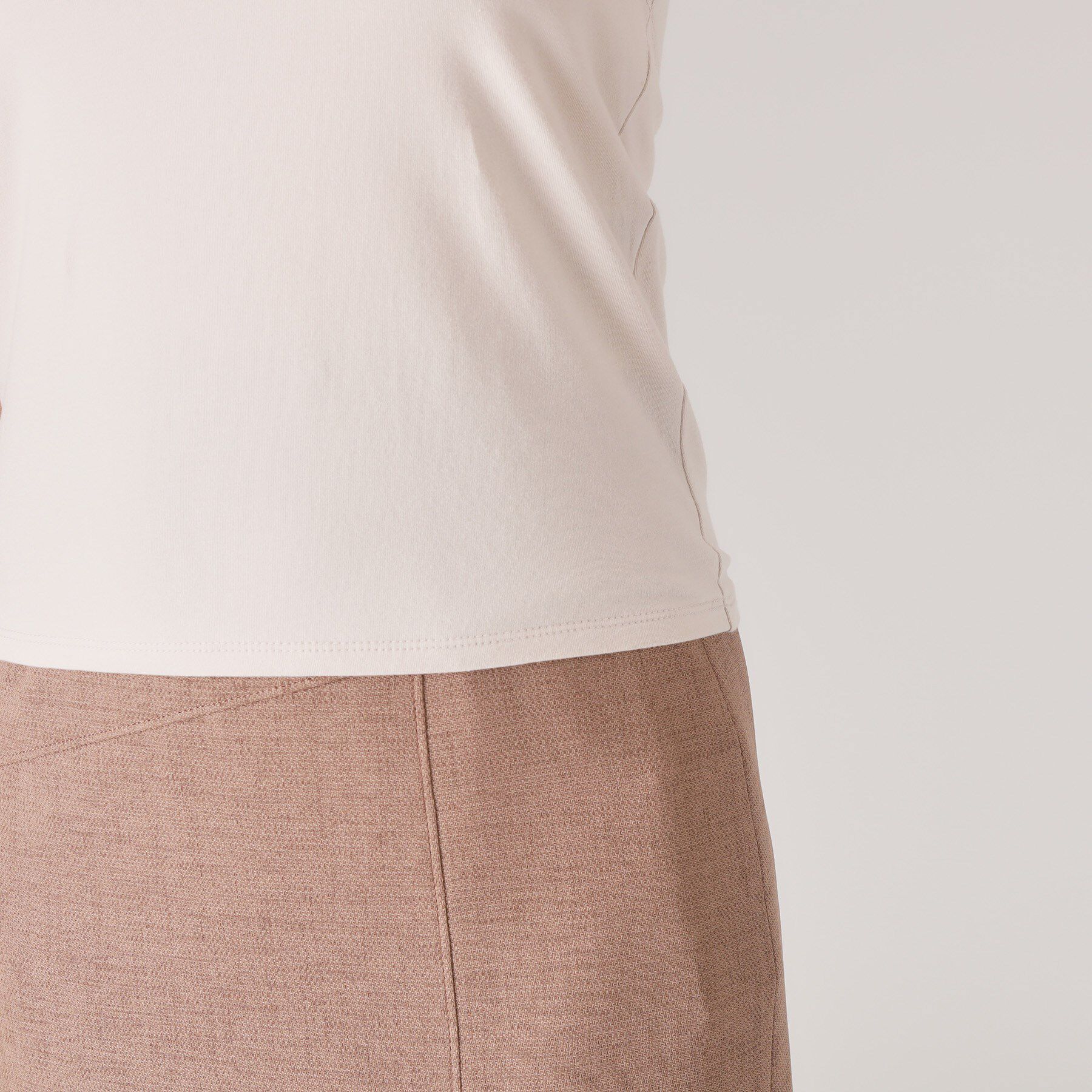 COUP DE CHANCE「【洗える/日本製】ベアトップ風キャミソール」|キャミソール|