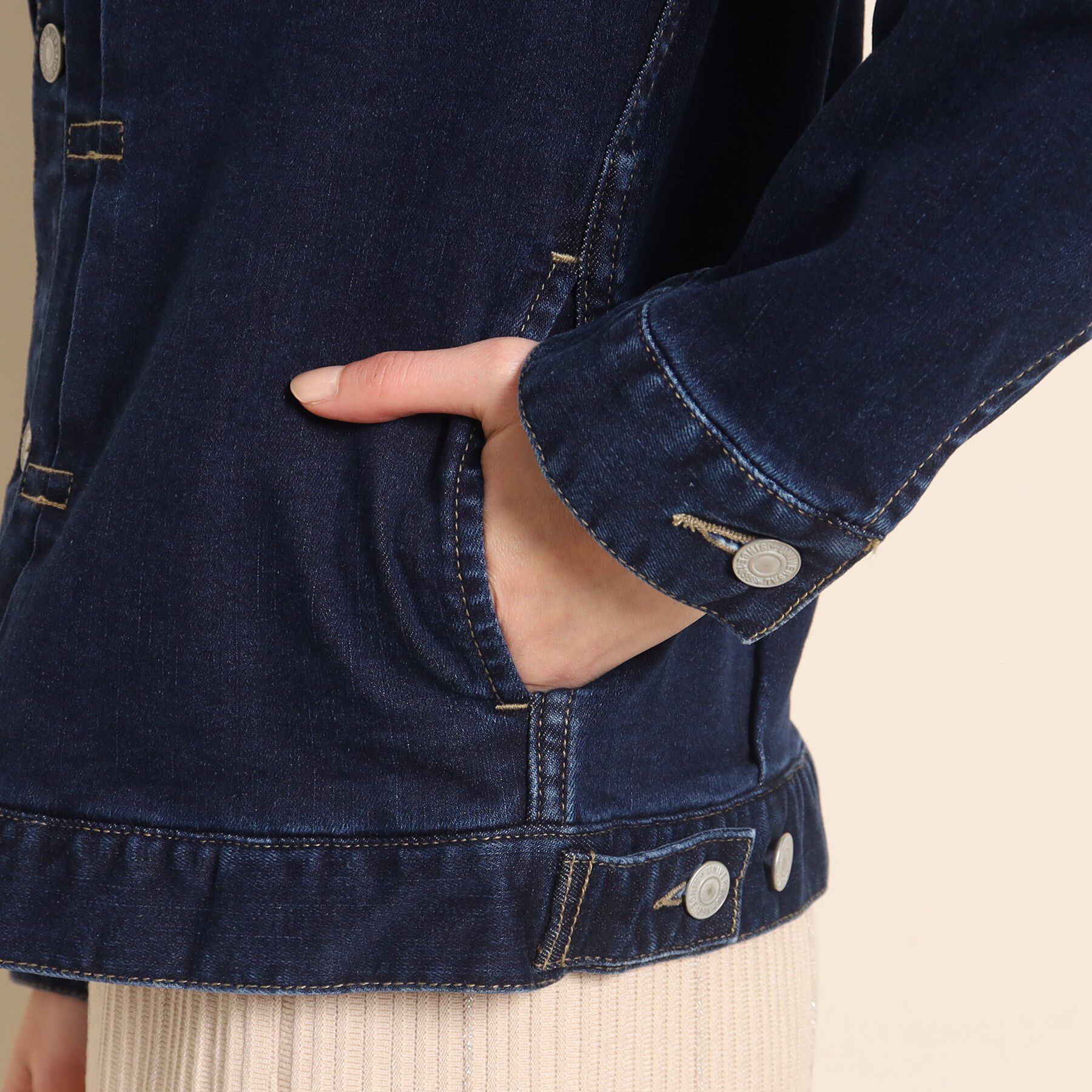 COUP DE CHANCE「【洗える】デニムジャケット」|デニムジャケット|