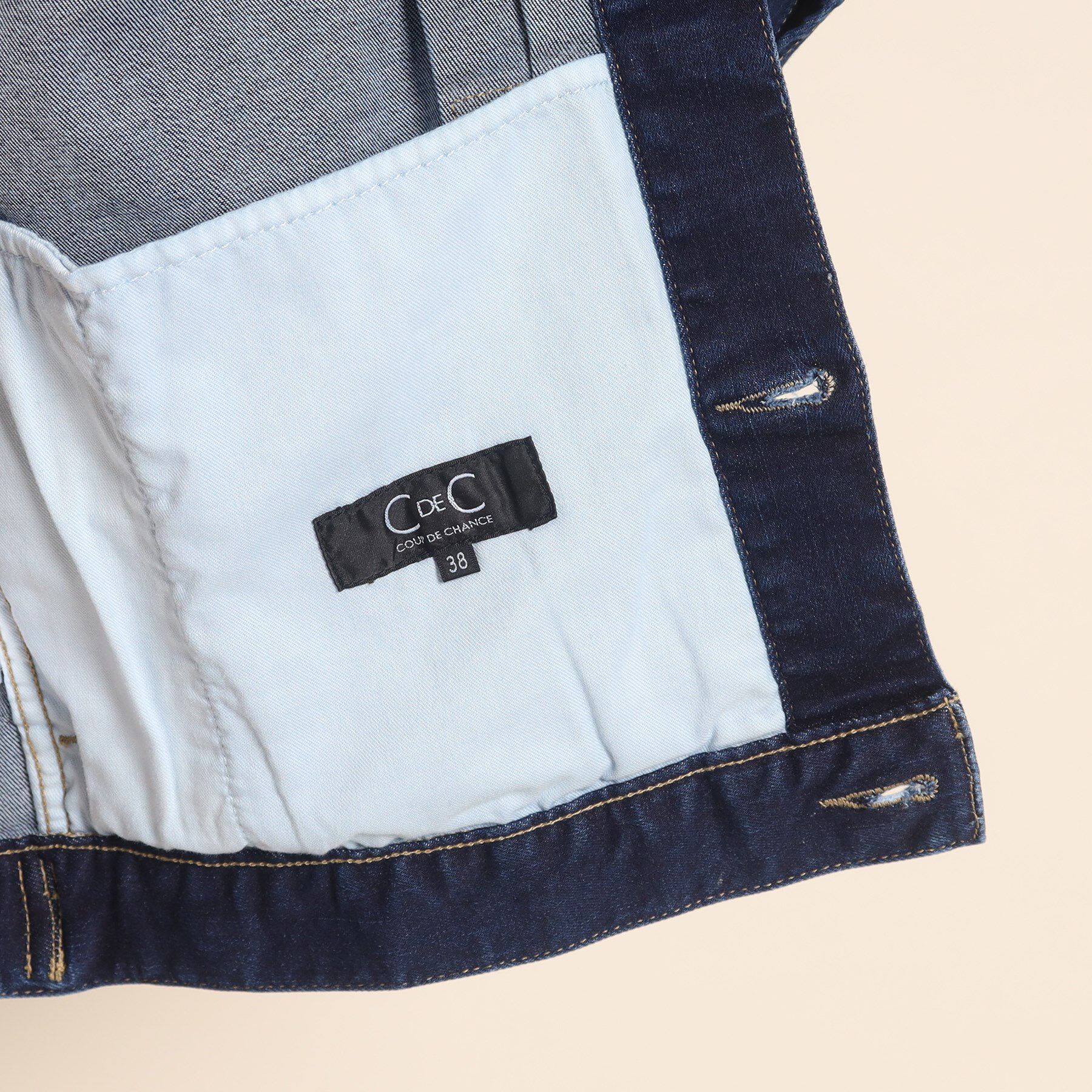 COUP DE CHANCE「【洗える】デニムジャケット」|デニムジャケット|