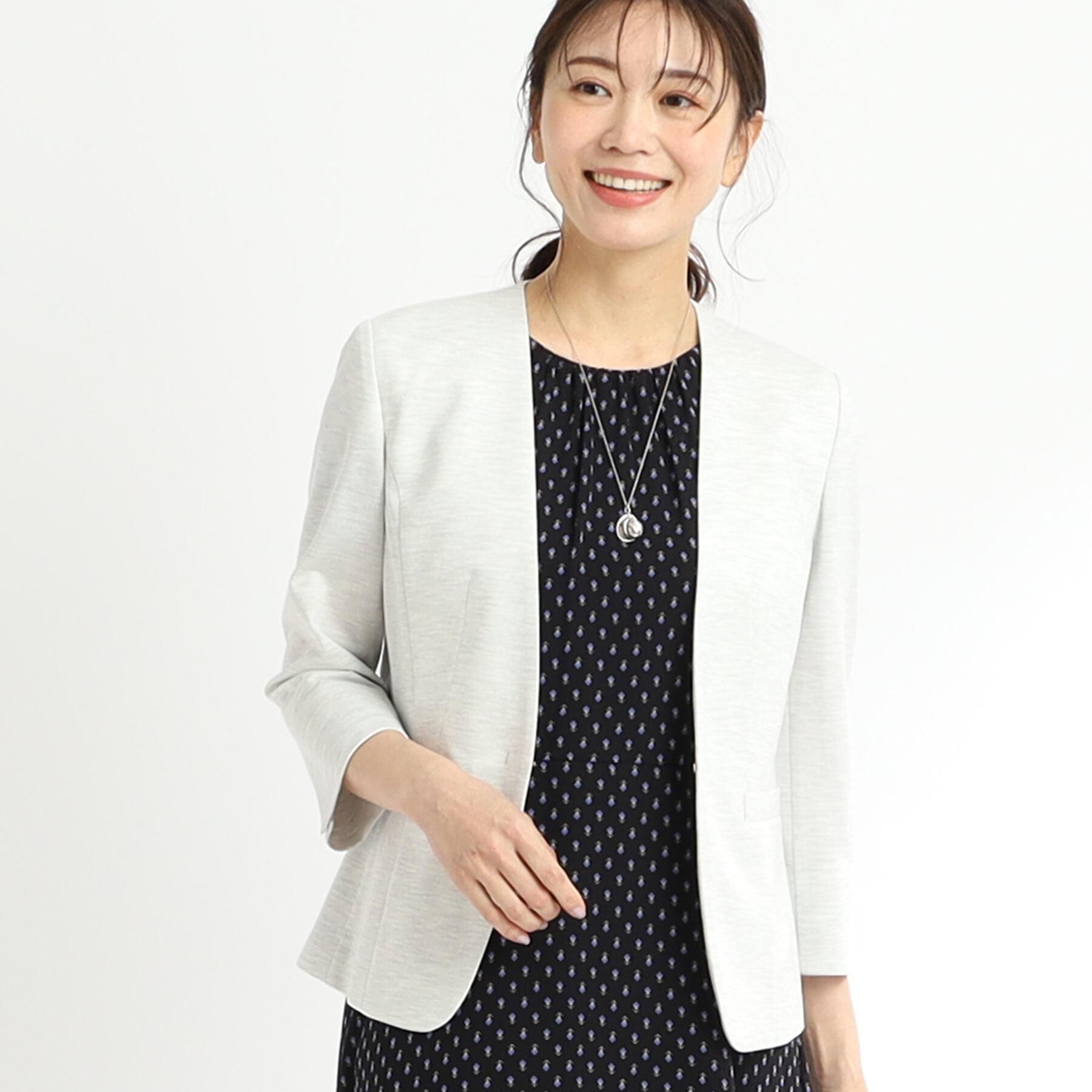 Reflect「【匠シリーズ／洗える】匠ジャケット／ノーカラー」|ノーカラージャケット|