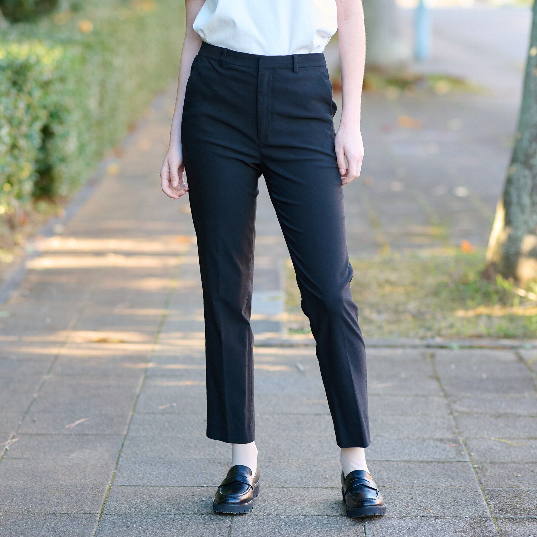 DRESSTERIOR「【洗える/接触冷感/通勤】ウォッシャブルストレッチテーパードパンツ」|その他|