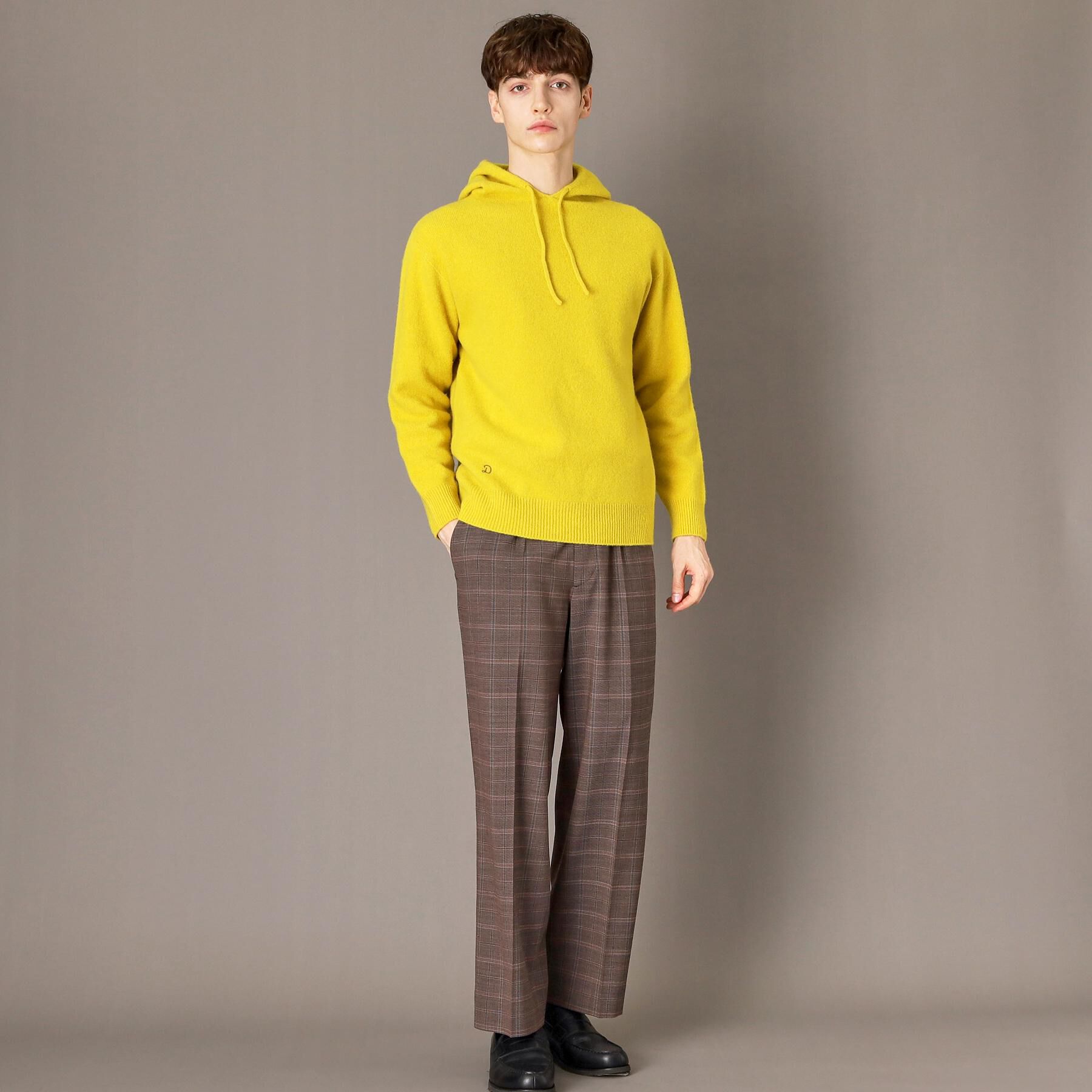 DRESSTERIOR「カシミヤブレンドフードニット」|ニット・セーター|