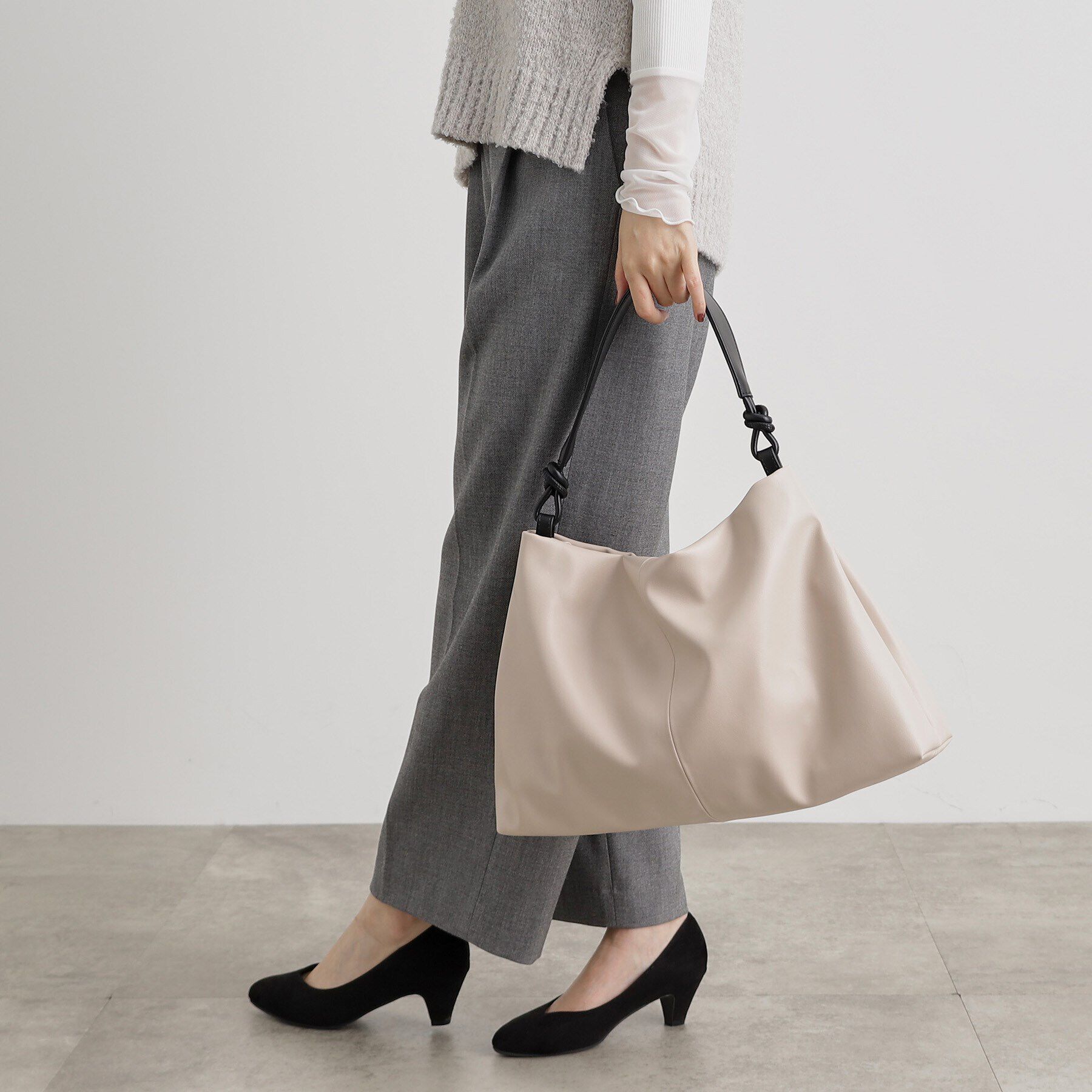 grove「ロープハンドルワンショルダー」|トートバッグ|