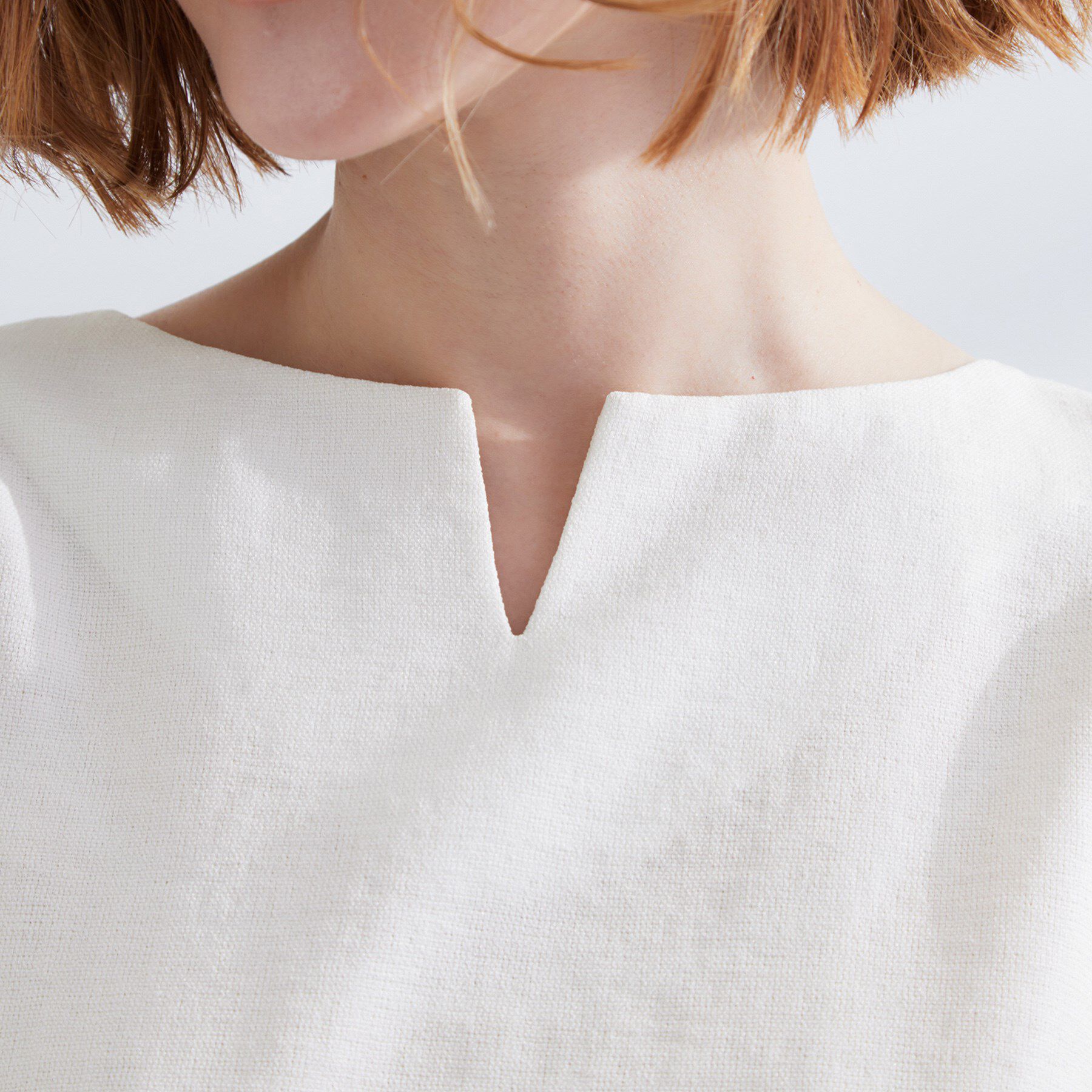 grove「お洒落に決まる 麻調袖コンシャスブラウス」|シャツ・ブラウス|