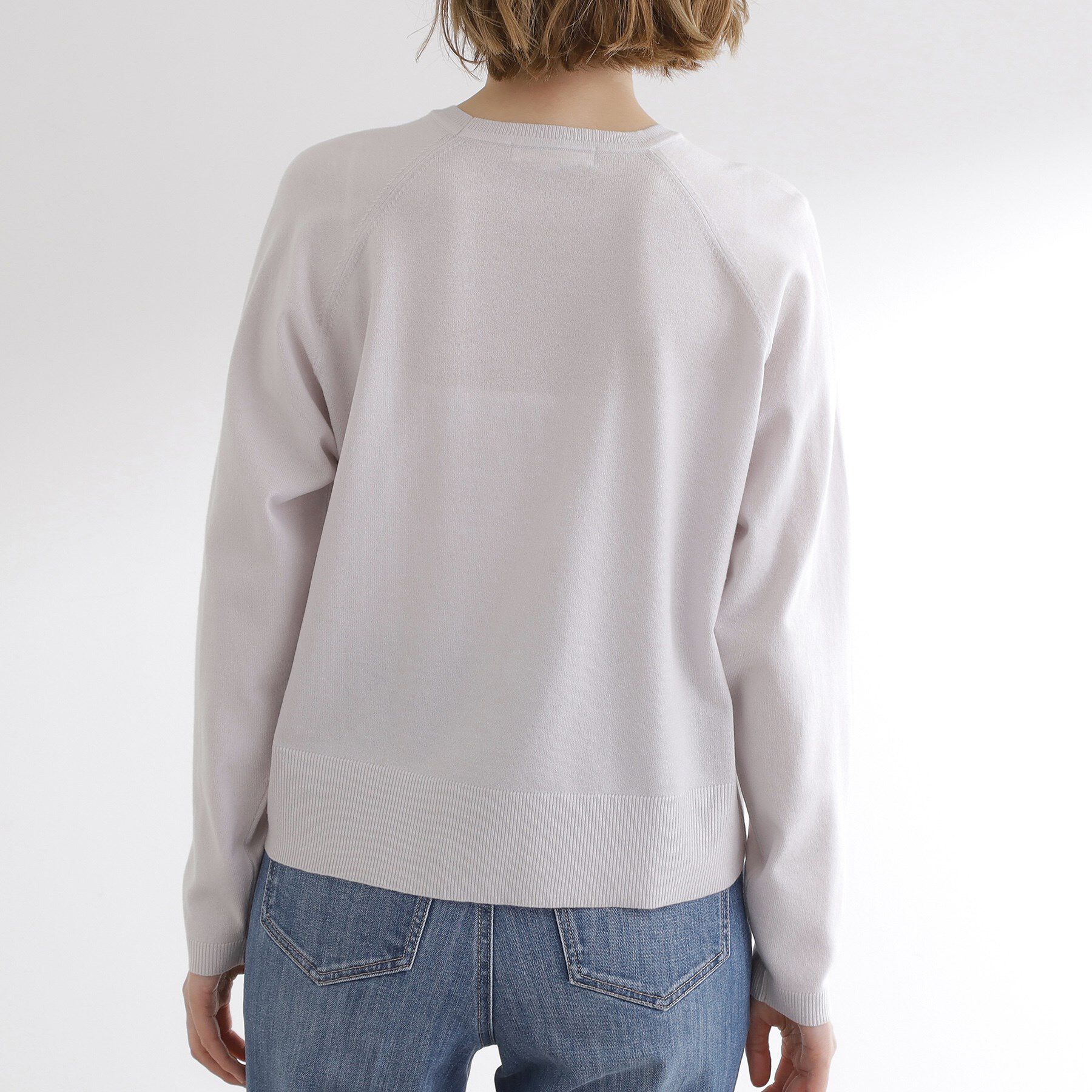 grove「最終お値下げ！！【洗える/毛玉軽減】天竺ラグランスリーブプルオーバー」|ニット・セーター|