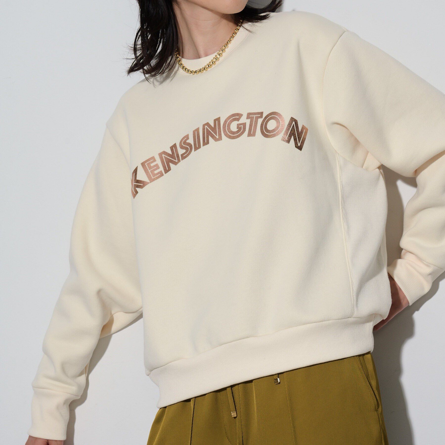 GALLEST「ロゴ裏毛トップス」|パーカー|