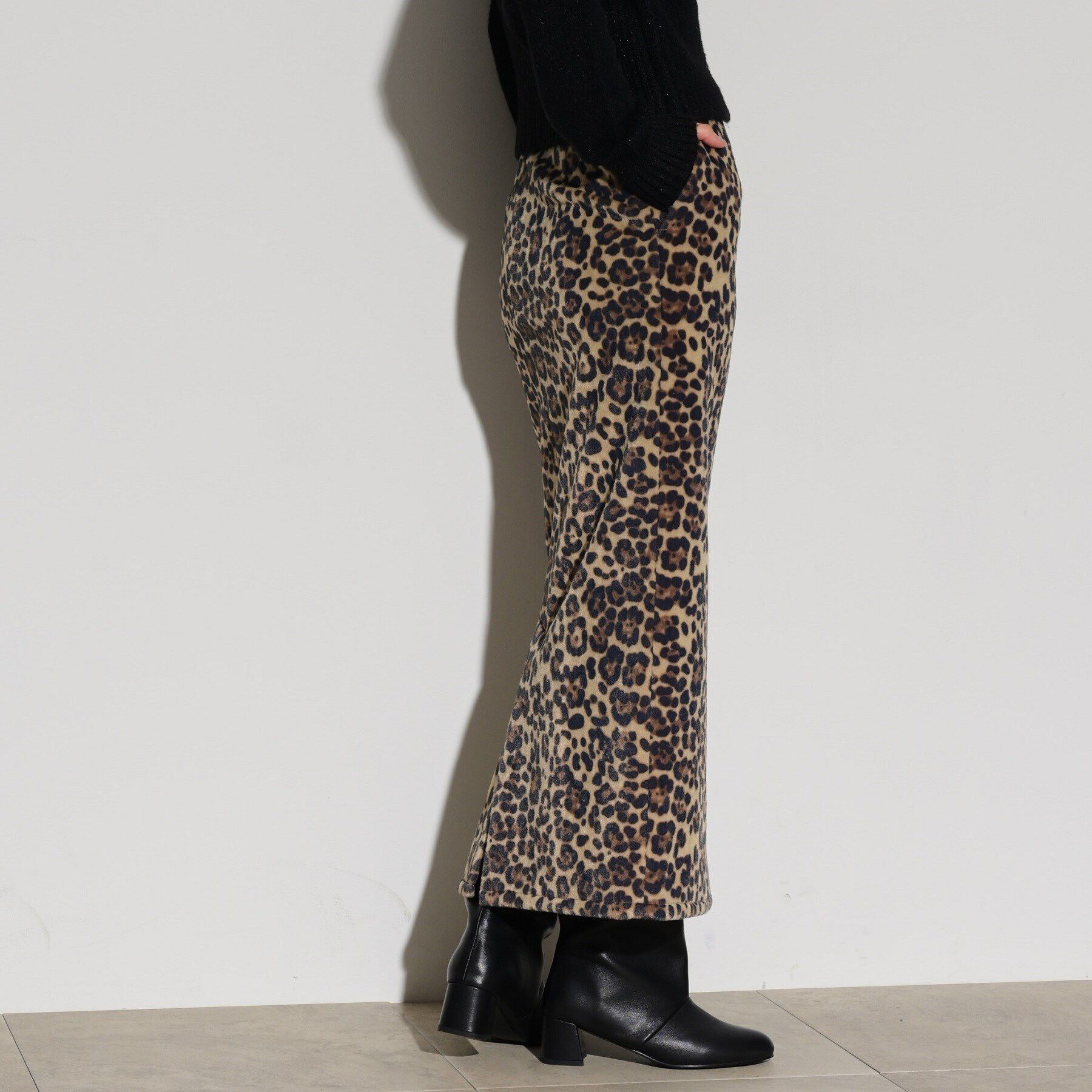 GALLEST「レオパードタイトスカート」|スカート|