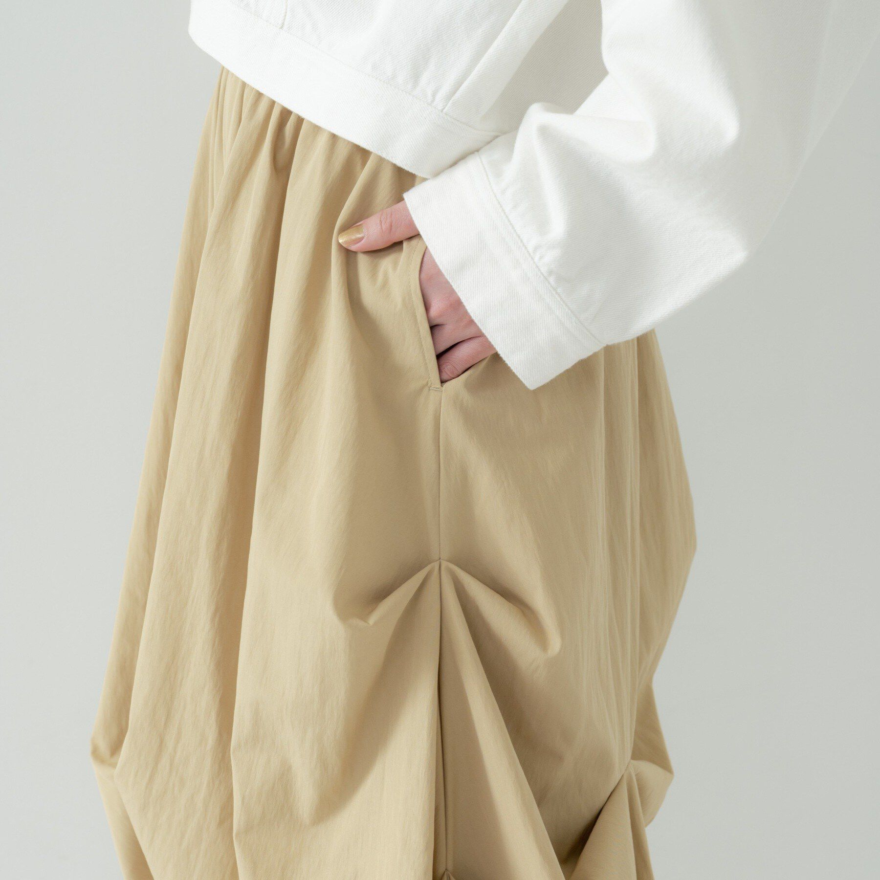 GALLEST「ランダムタックスカート」|スカート|