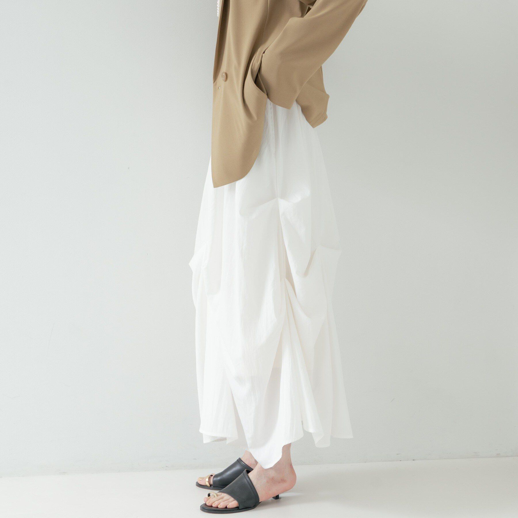 GALLEST「ランダムタックスカート」|スカート|