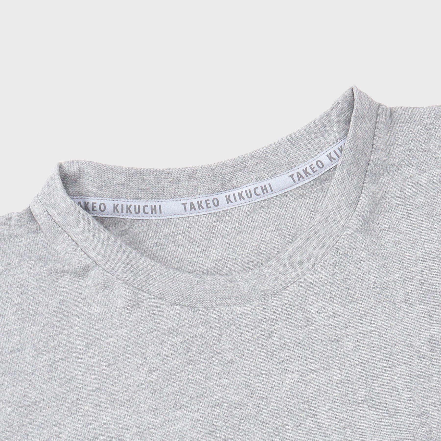TAKEO KIKUCHI「【MADE IN　JAPAN】ベーシック　半袖クルーネック Tシャツ」|ルームウェア|