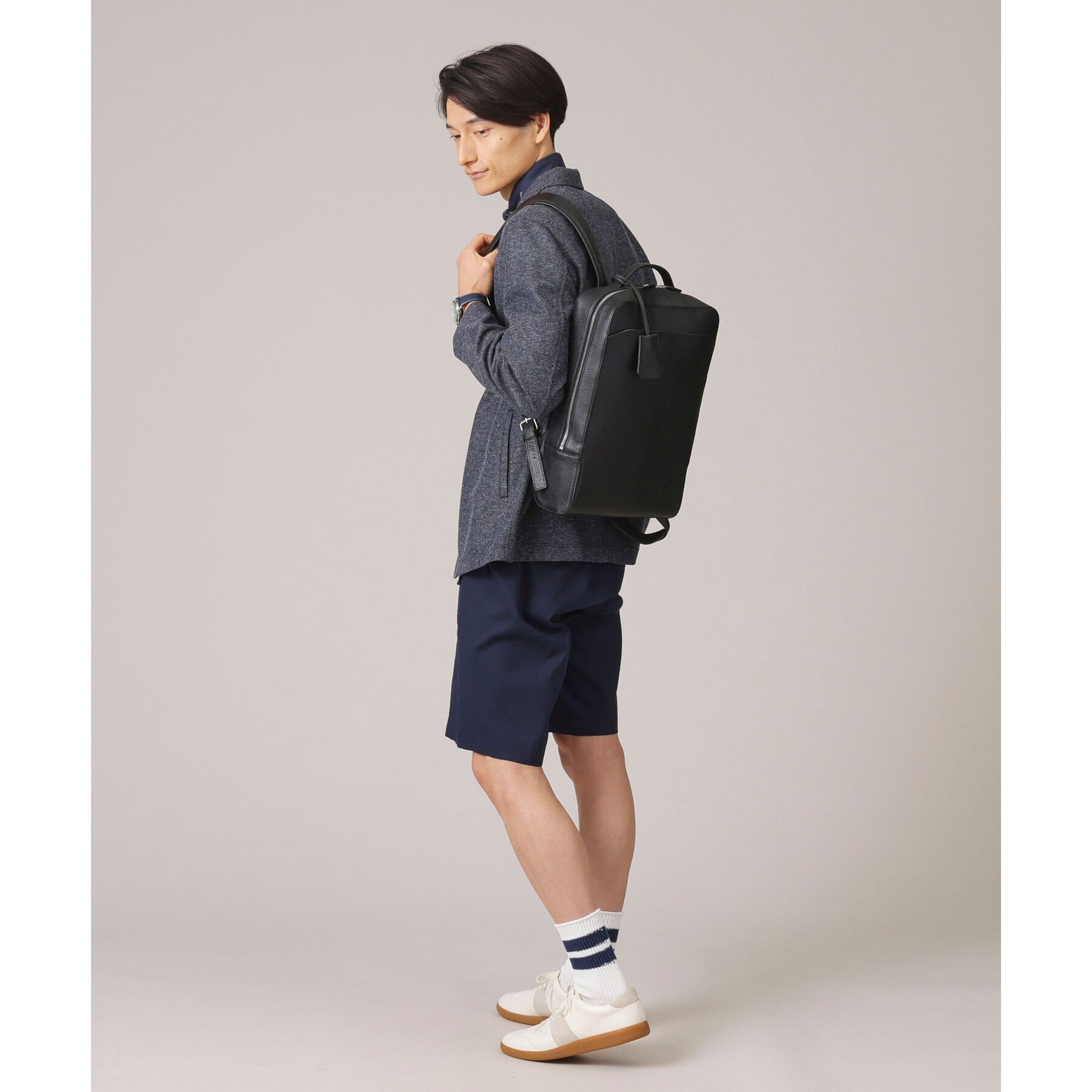 TAKEO KIKUCHI「フルベジタブルレザー バックパック」|リュック|