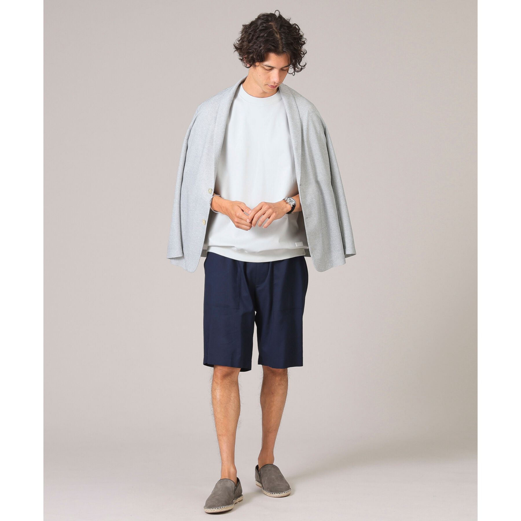 TAKEO KIKUCHI「【抗菌防臭／5サイズ展開】ハイゲージポンチ Tシャツ」|Tシャツ・カットソー|