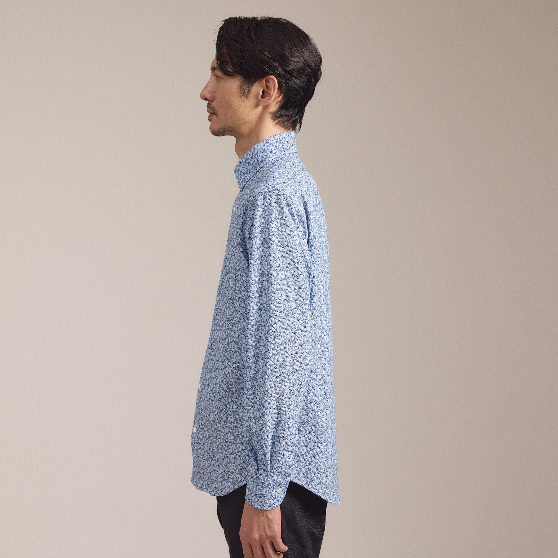 TAKEO KIKUCHI「アルビニリーフプリントジャージ」|シャツ・ブラウス|