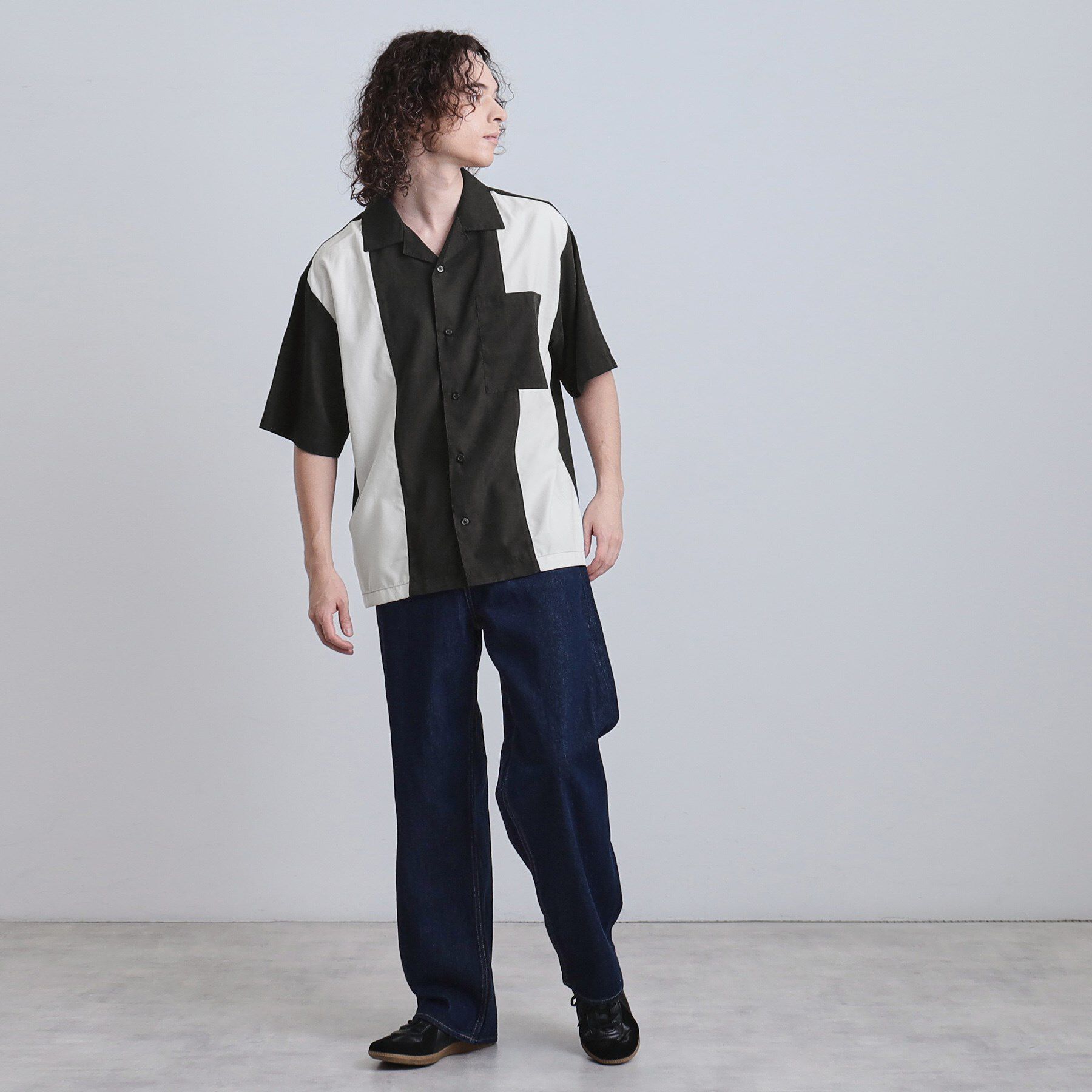 tk.TAKEO KIKUCHI「フィブリル切替シャツ」|シャツ・ブラウス|