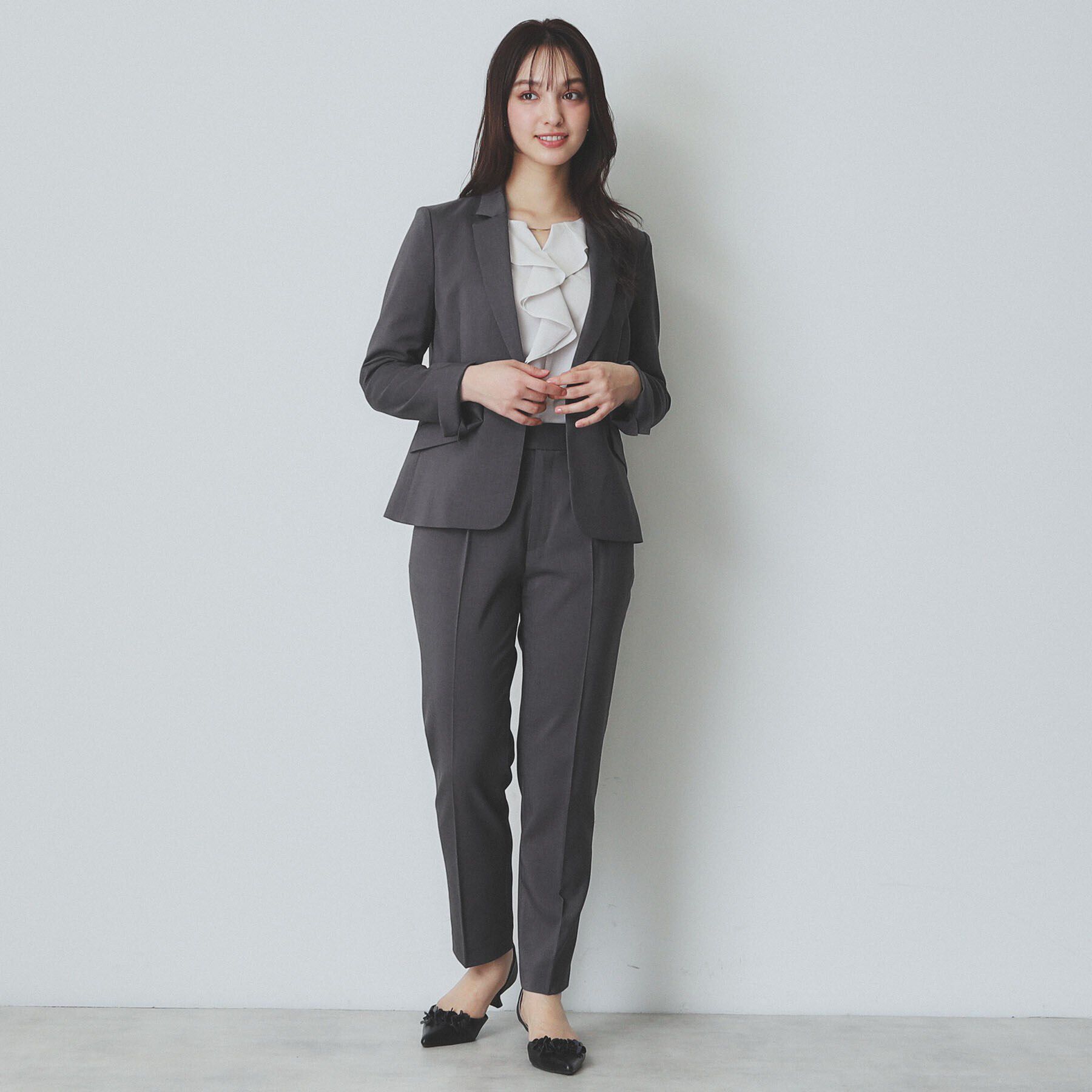 index「ドライタッチストレッチテーパードパンツ/セットアップ対応【洗濯機洗い可/イージーアイロン】」|その他|