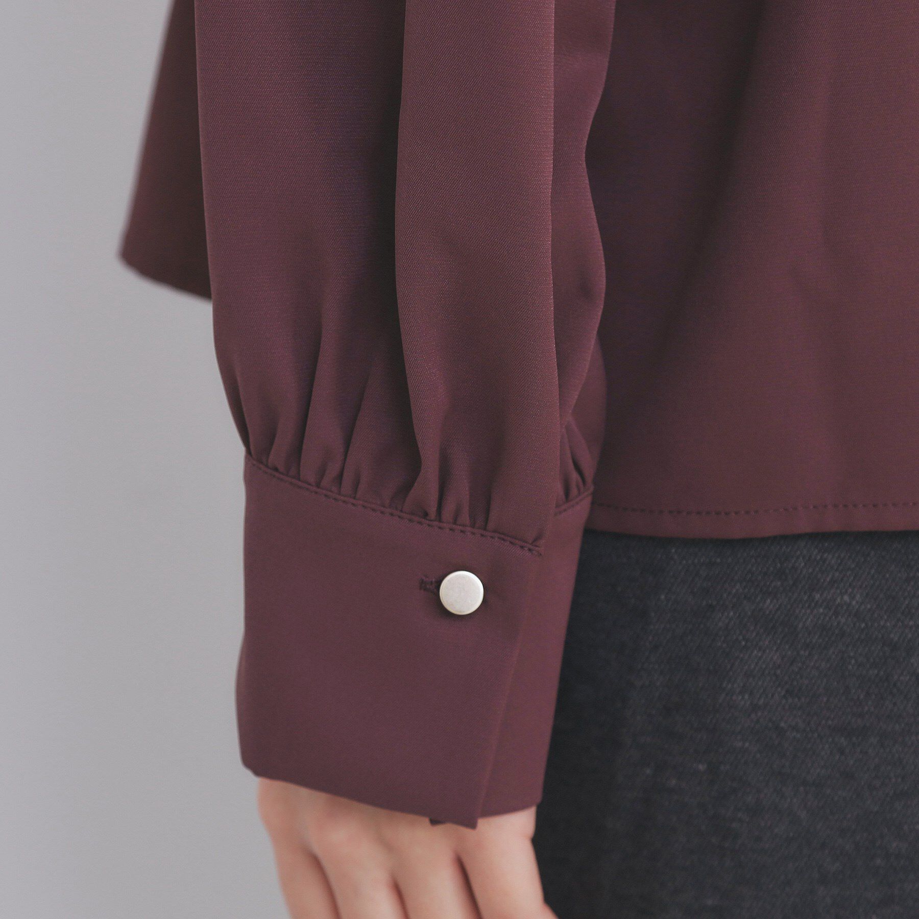 index「2枚衿ボウタイブラウス【洗濯機OK/防シワ/イージーアイロン】」|シャツ・ブラウス|