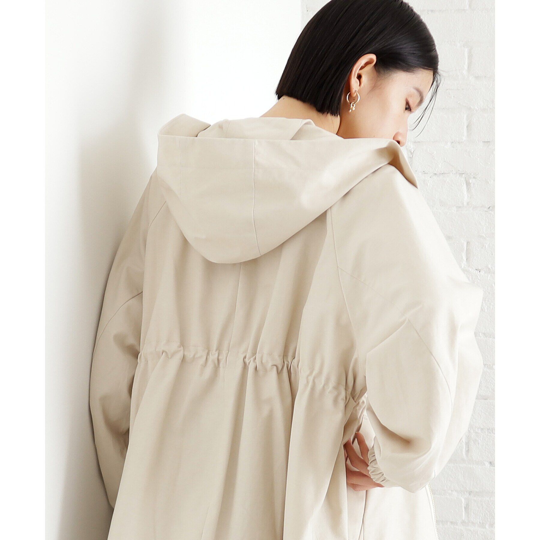 THE SHOP TK「【撥水】ウエストドロストマウンテンパーカ」|ブルゾン・スタジャン|