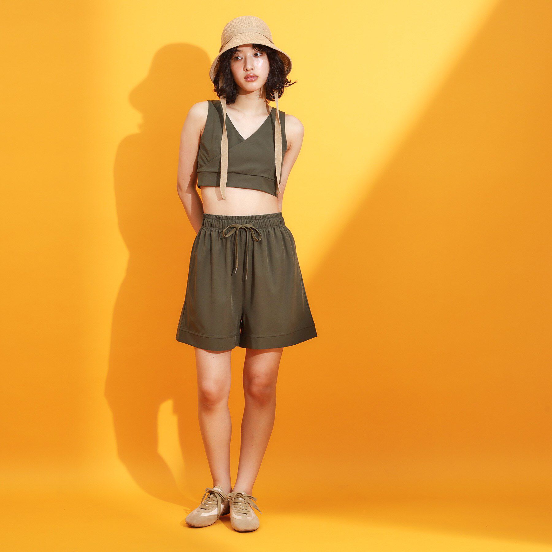 THE SHOP TK「【mizugiwa/ラッシュガード】ショートパンツ/セットアップ可/接触冷感/UVケア/洗濯機OK」|その他|