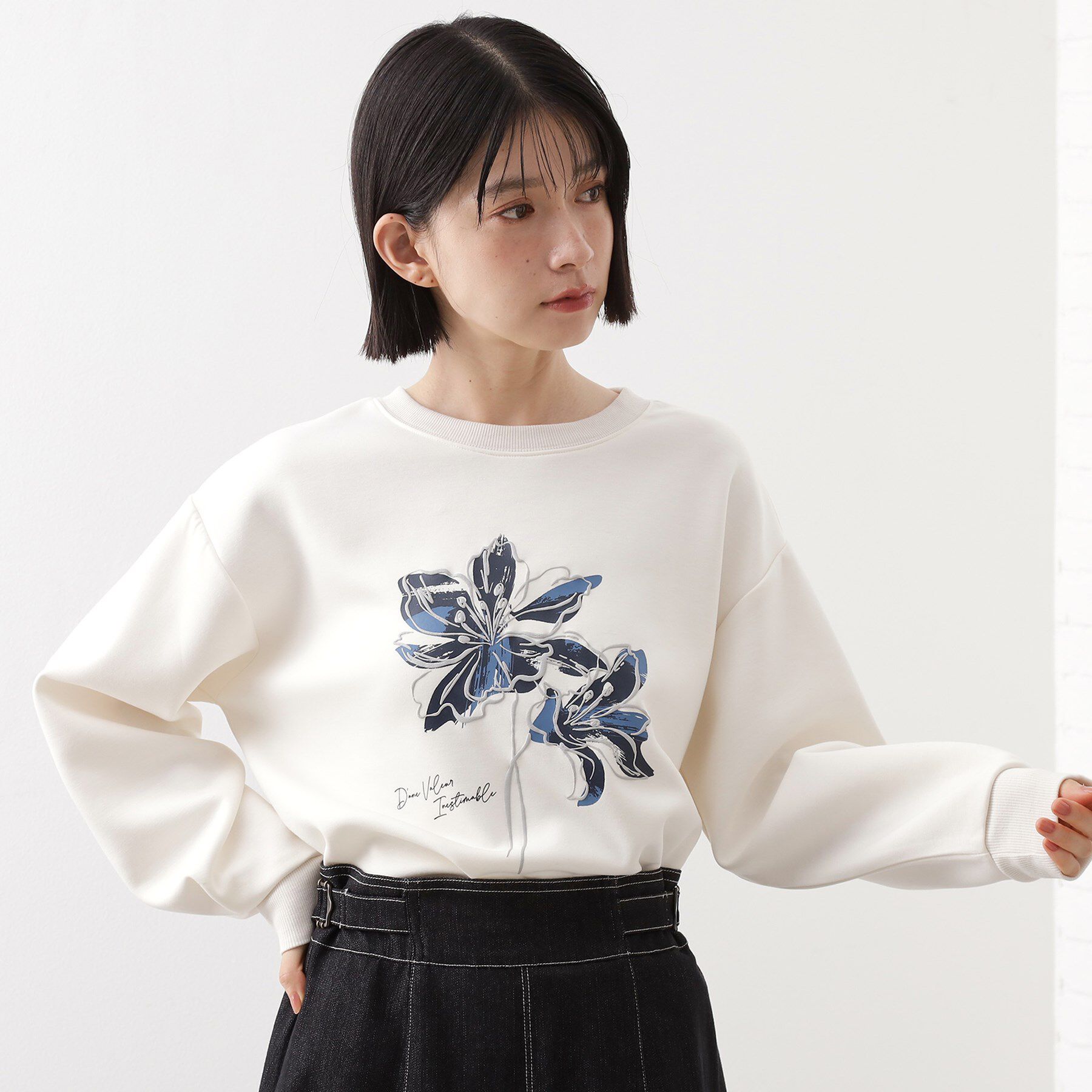 THE SHOP TK「ロゴアソートプルオーバー【洗濯機OK】」|Tシャツ・カットソー|