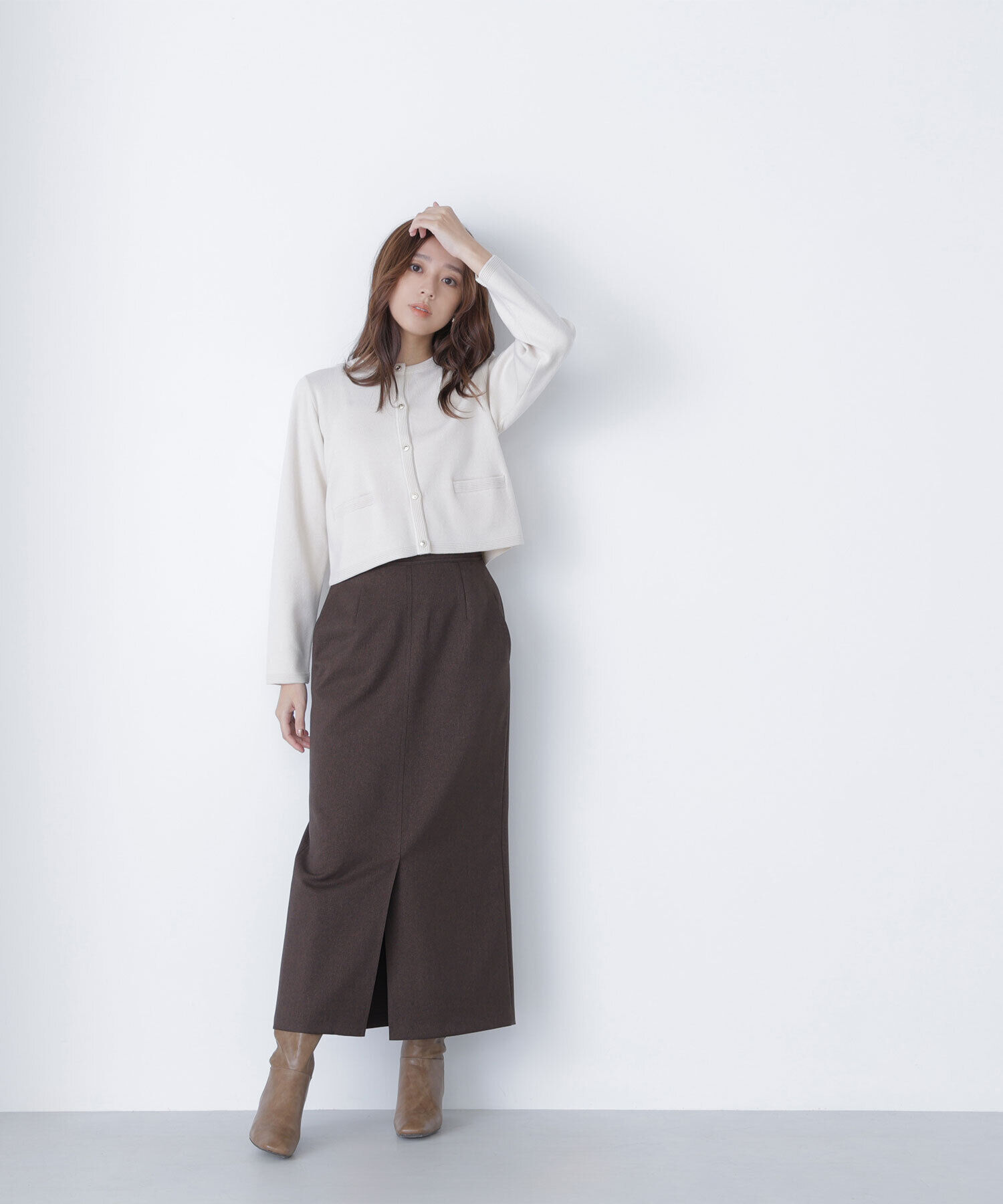  「シルクブレンドカーディガン」|ニット・セーター|