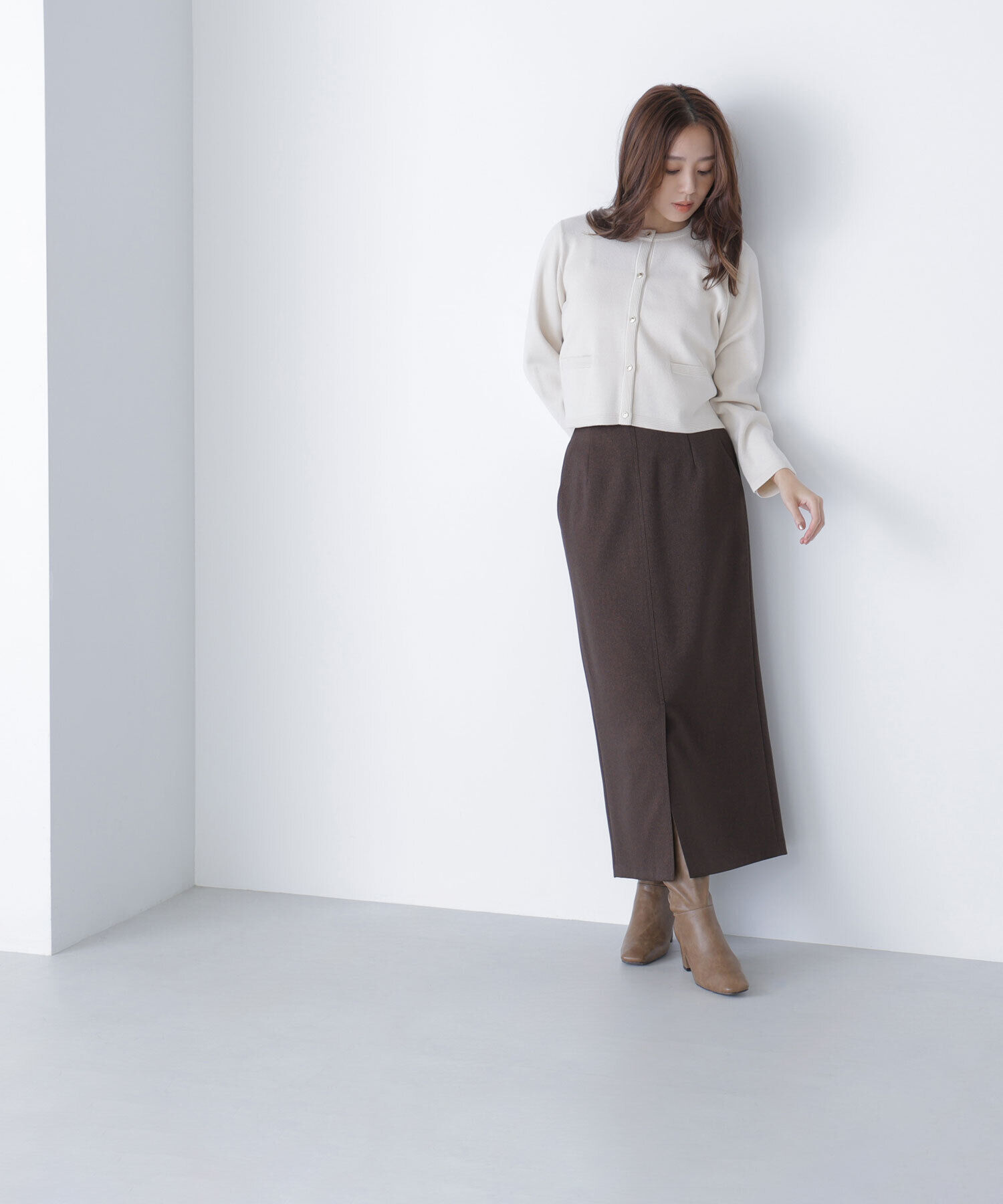  「シルクブレンドカーディガン」|ニット・セーター|