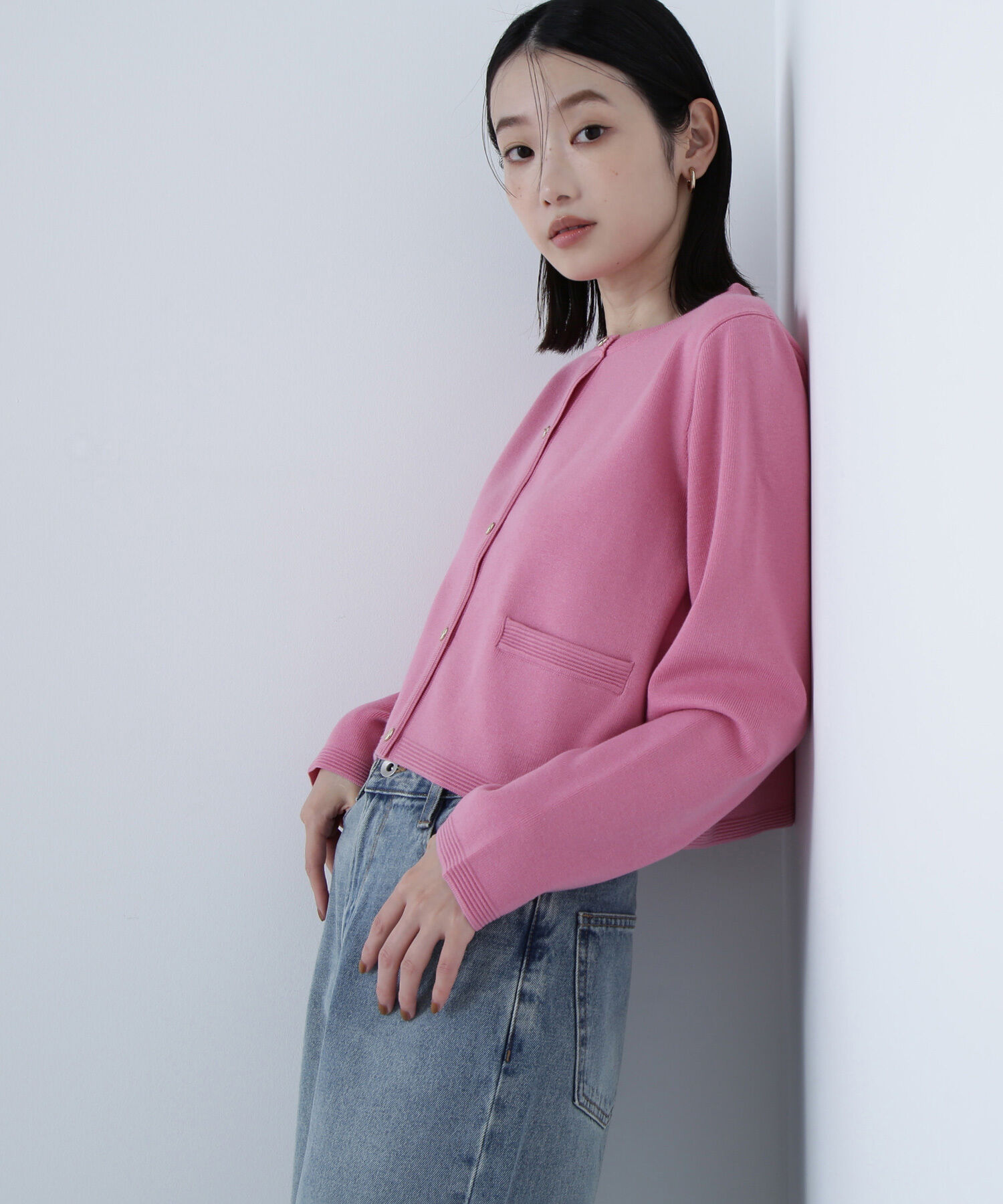  「シルクブレンドカーディガン」|ニット・セーター|