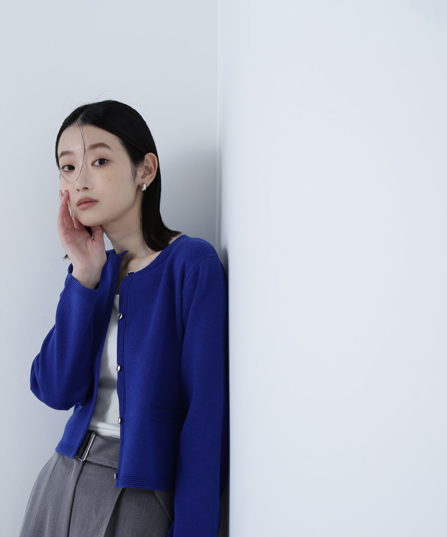  「シルクブレンドカーディガン」|ニット・セーター|