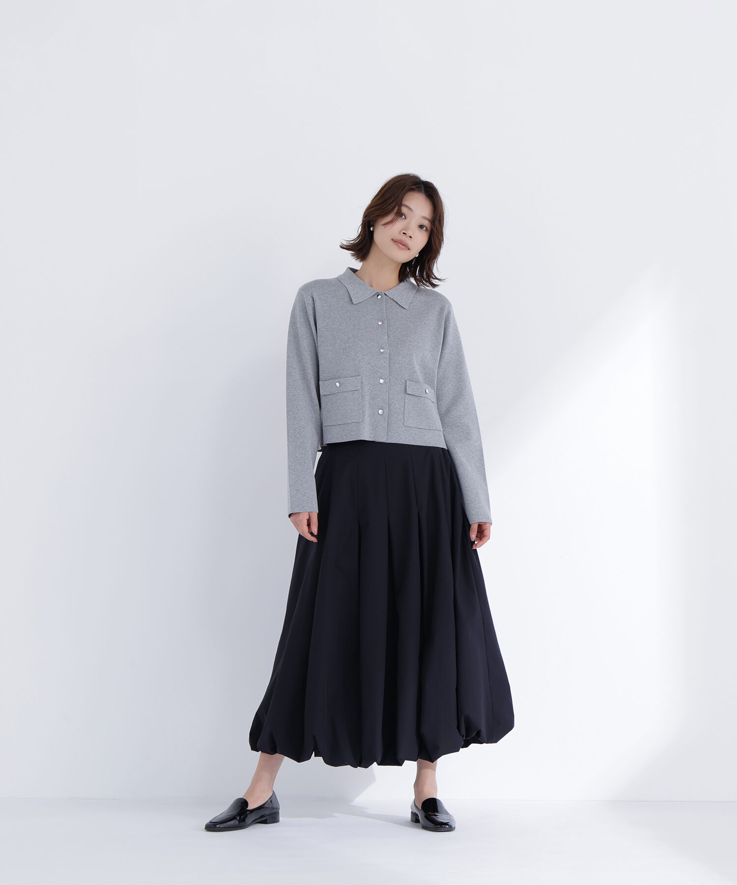  「&ldquo;きちんと見え上手&rdquo;な襟付きニット」|ニット・セーター|