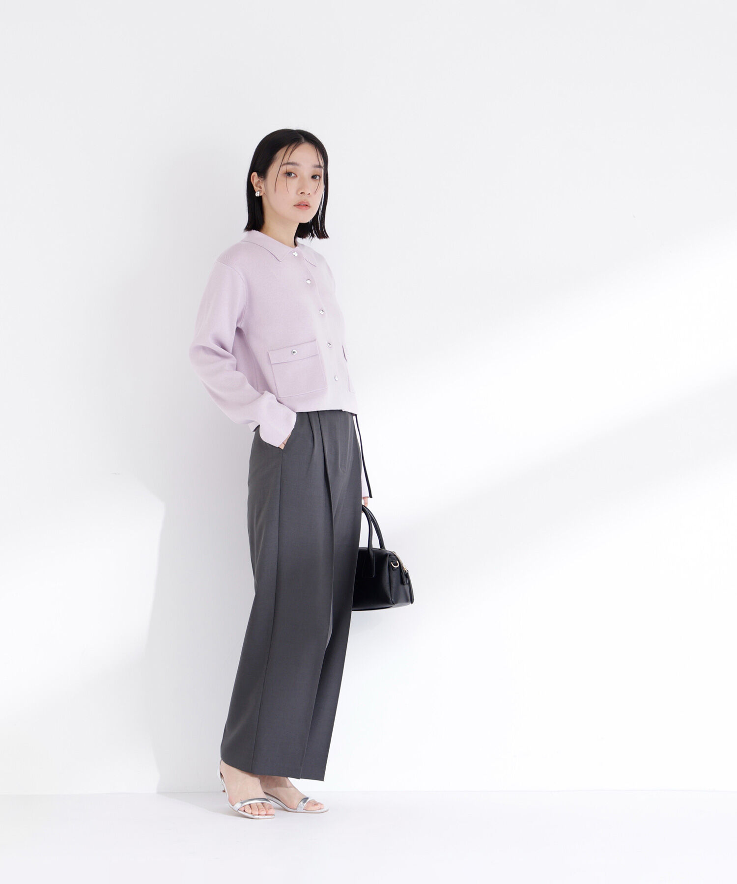  「&ldquo;きちんと見え上手&rdquo;な襟付きニット」|ニット・セーター|