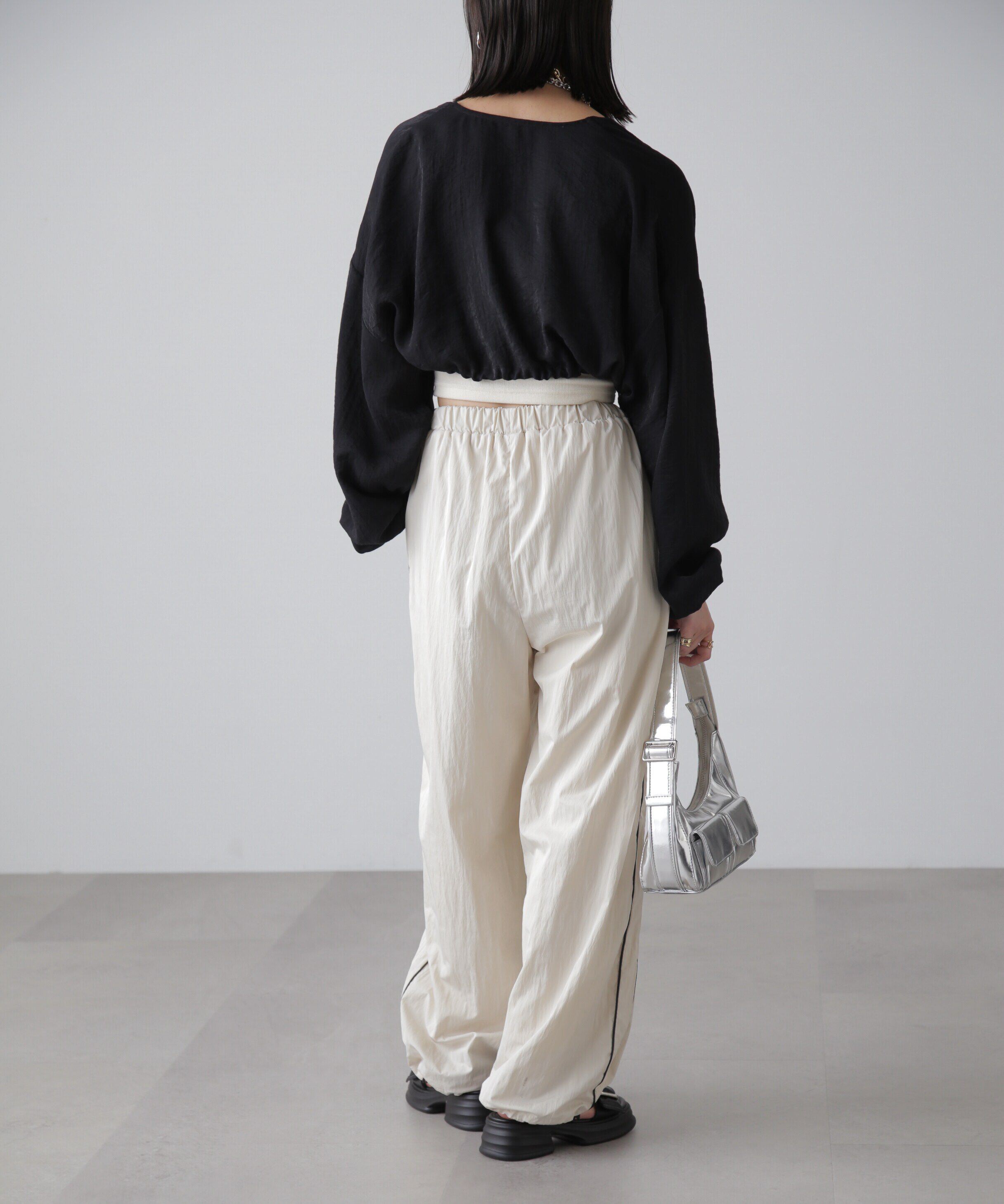  「ドロストショート丈ボレロ」|シャツ・ブラウス|