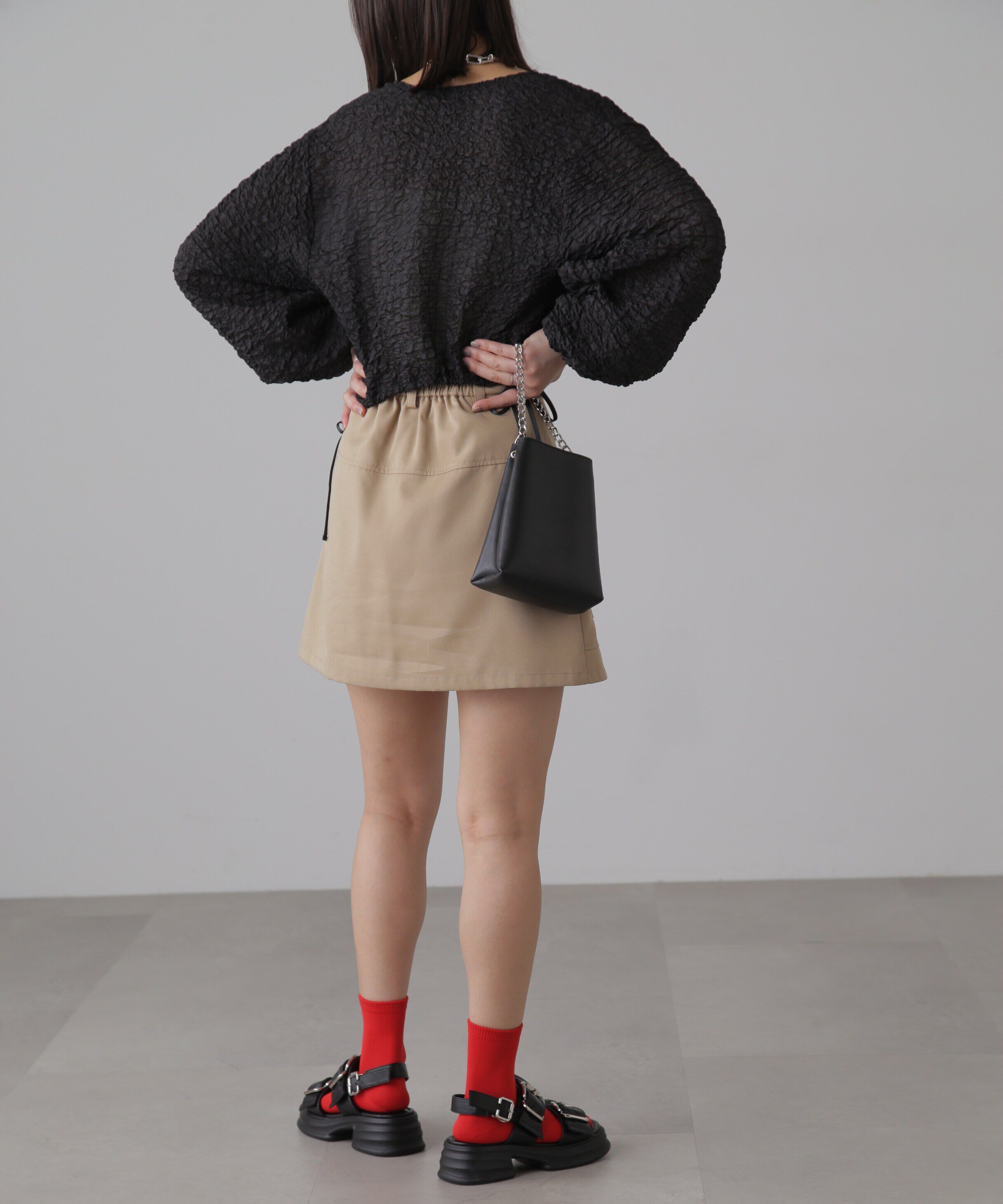  「ぽこぽこシアーブルゾン」|ブルゾン・スタジャン|