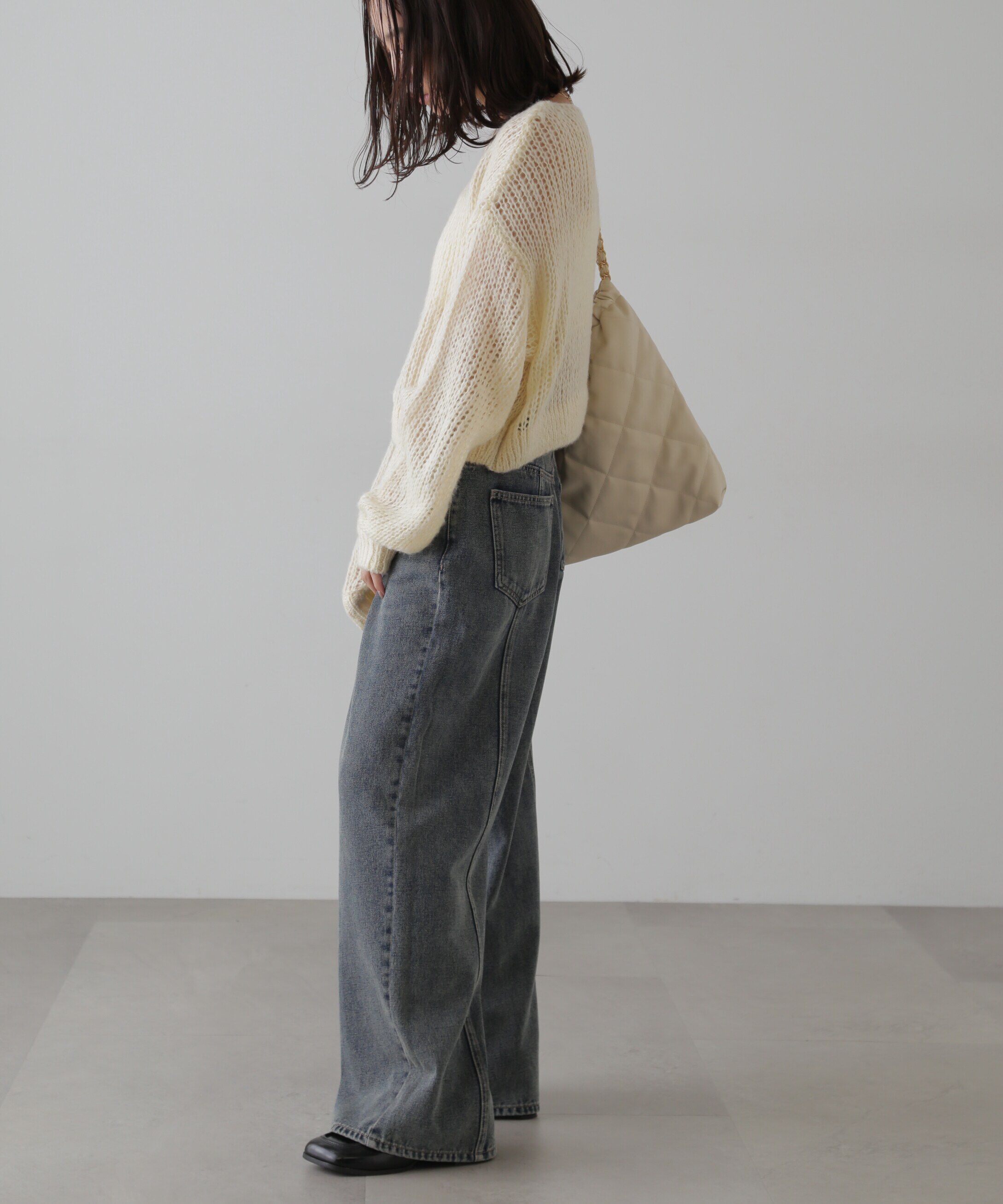  「シアーモヘヤライクニット」|ニット・セーター|