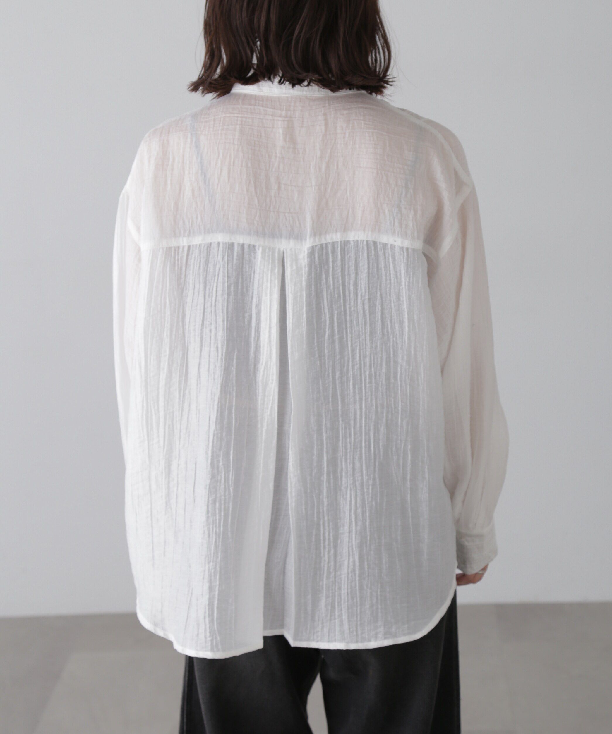  「ワッシャービッグシャツ」|シャツ・ブラウス|