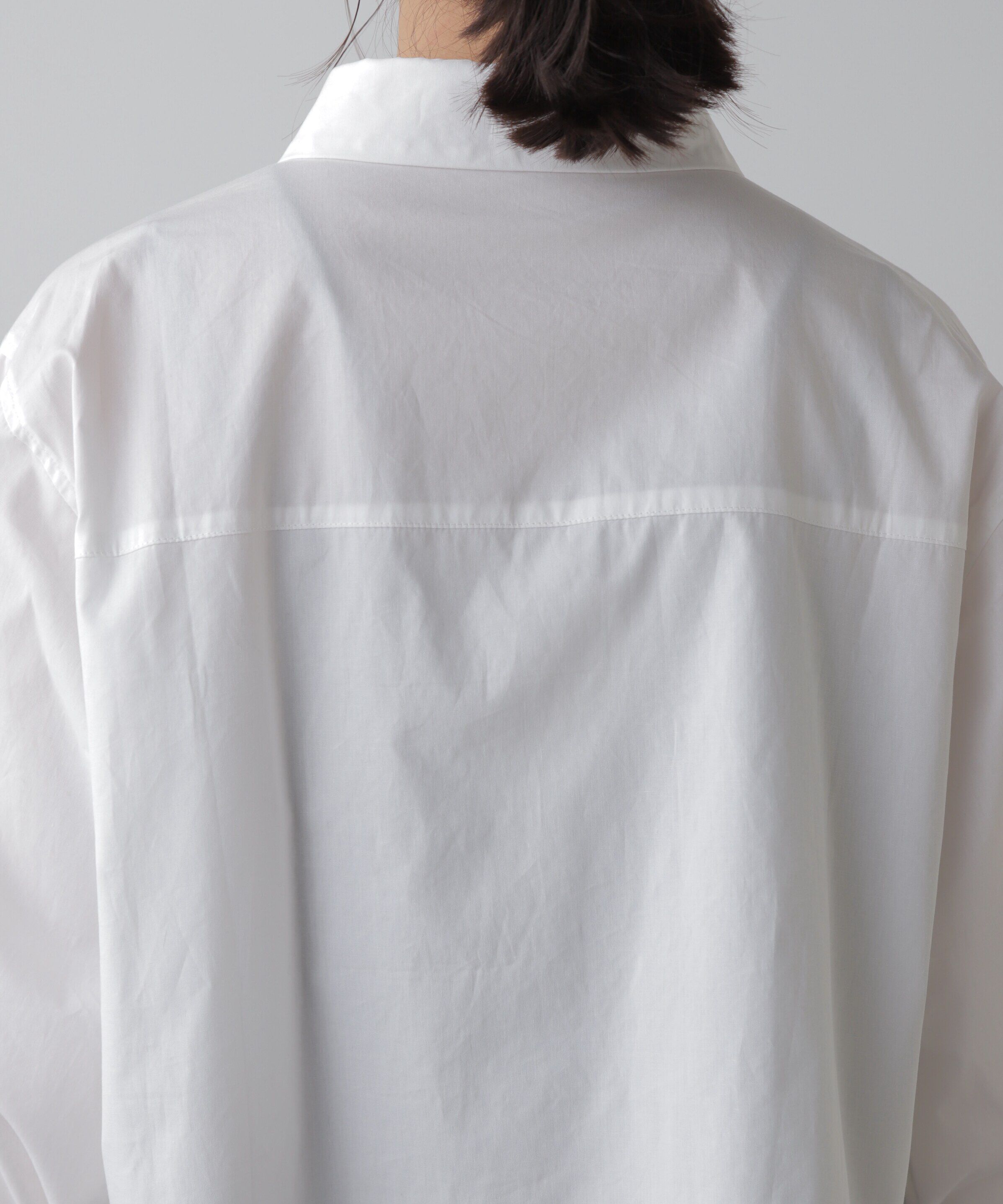  「ビッグポケットショート丈シャツ」|シャツ・ブラウス|