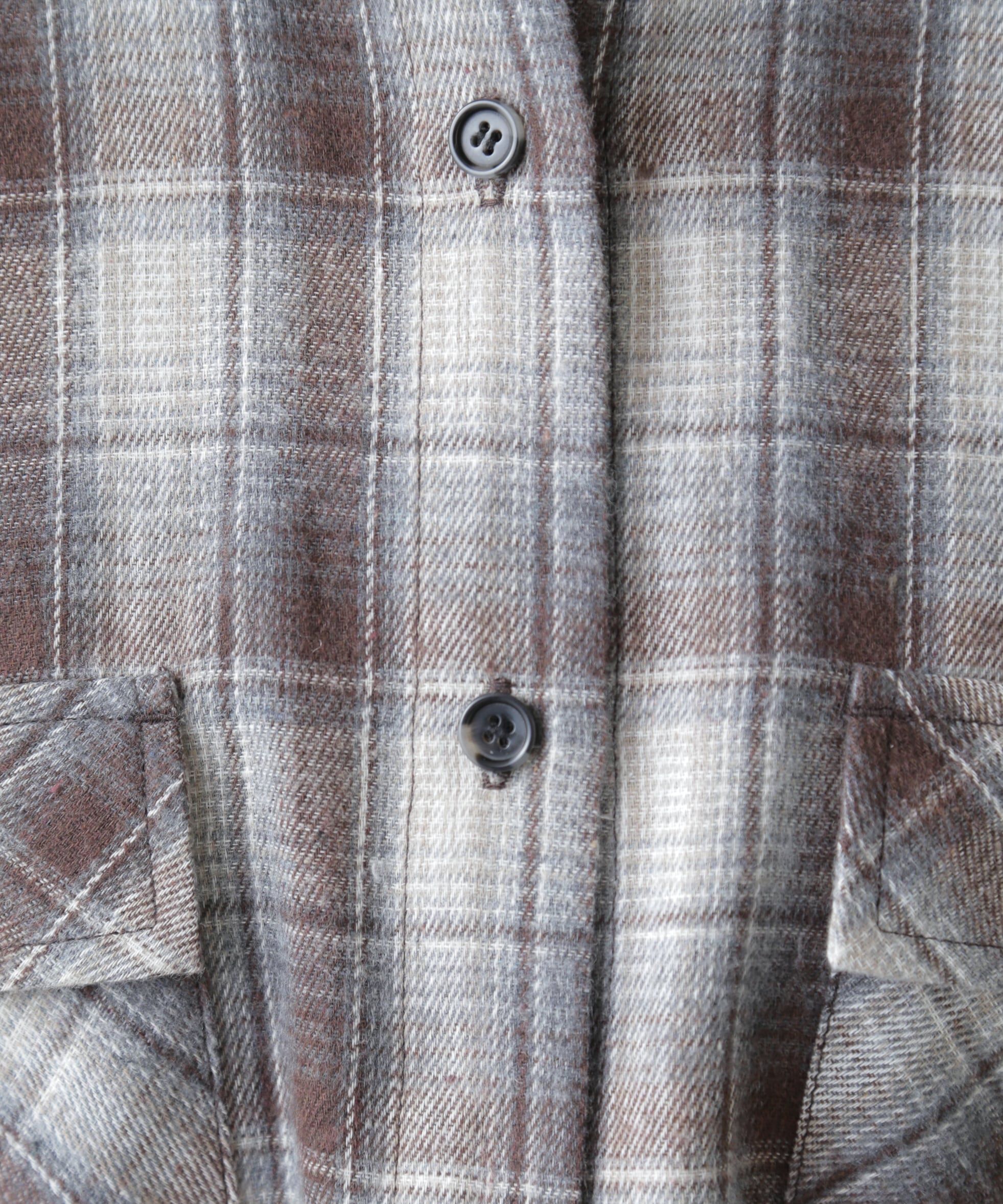  「ビッグポケットショート丈シャツ」|シャツ・ブラウス|