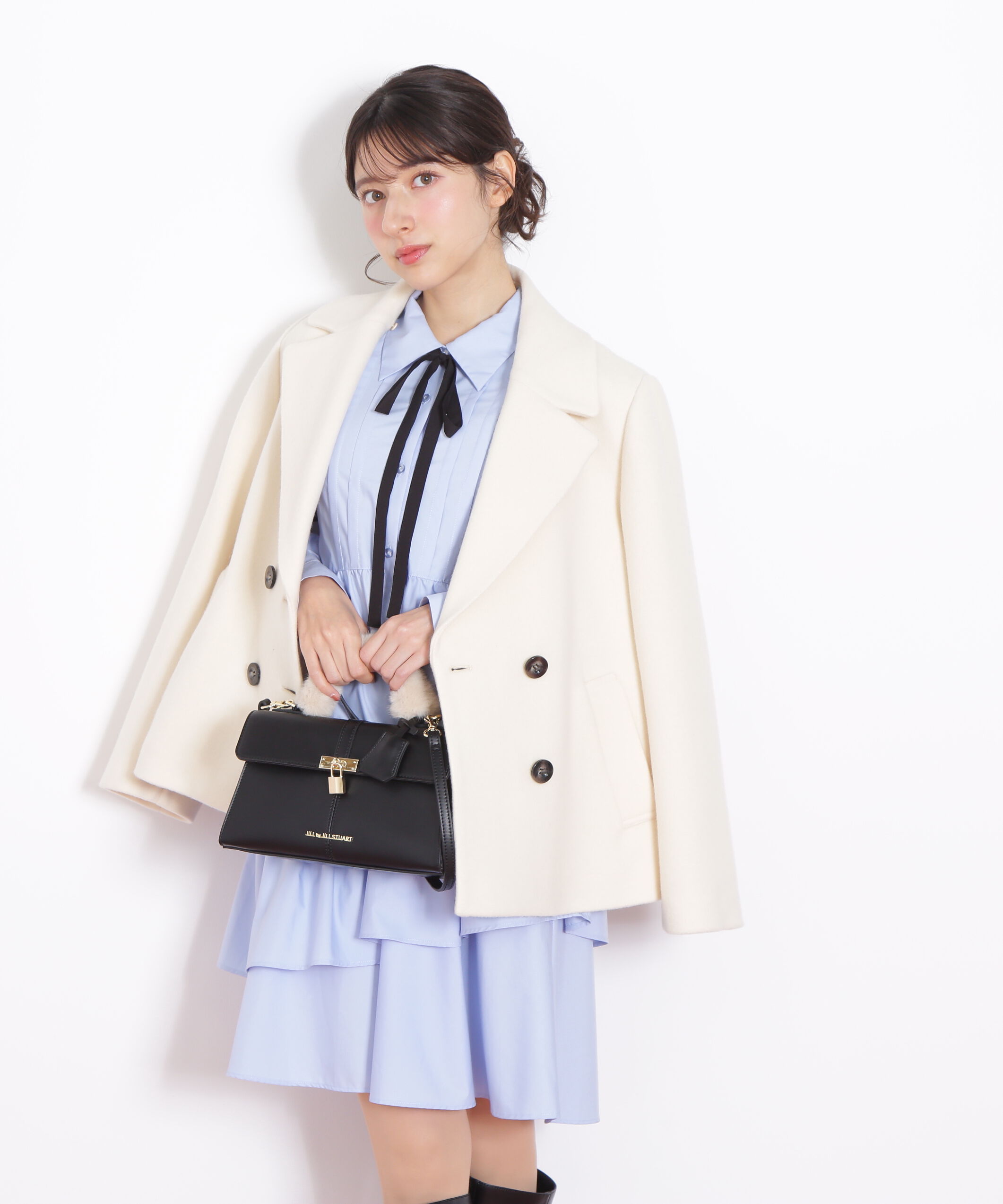  「フェイクファー衿付ジャケット」|その他|