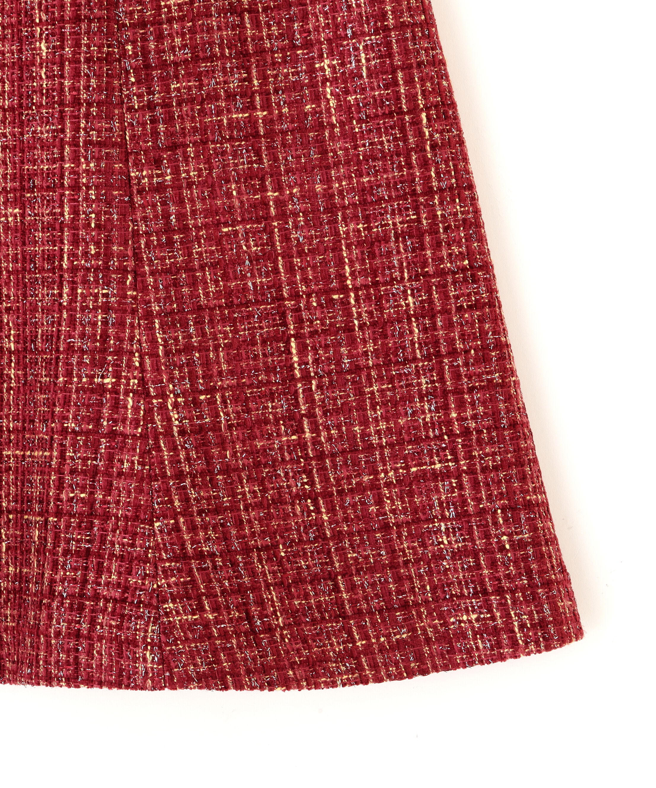  「ラメツィードミニスカート」|スカート|