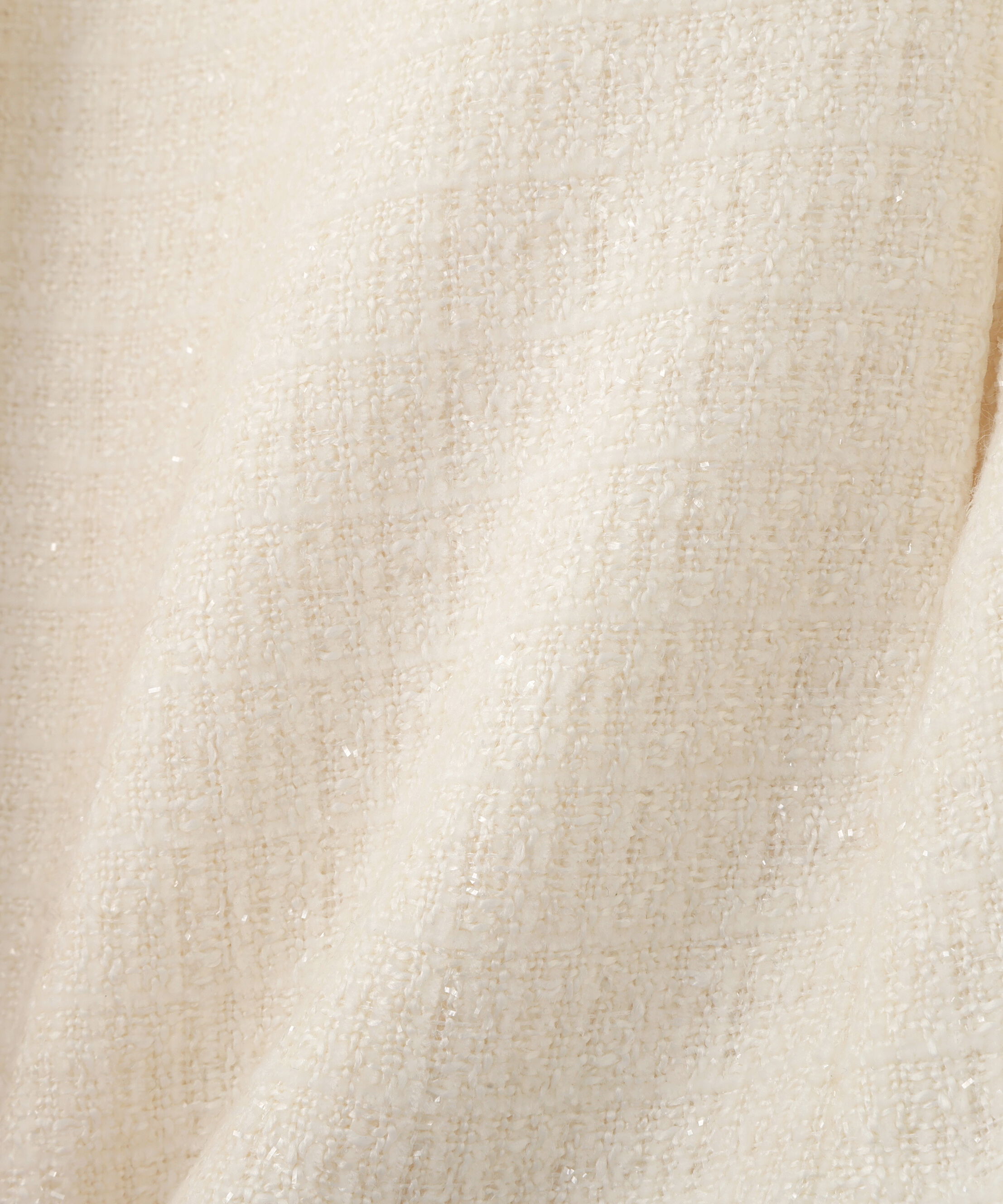 PROPORTION BODY DRESSING「ニュアンス釦ツイードジレ 25AW」|ブルゾン・スタジャン|