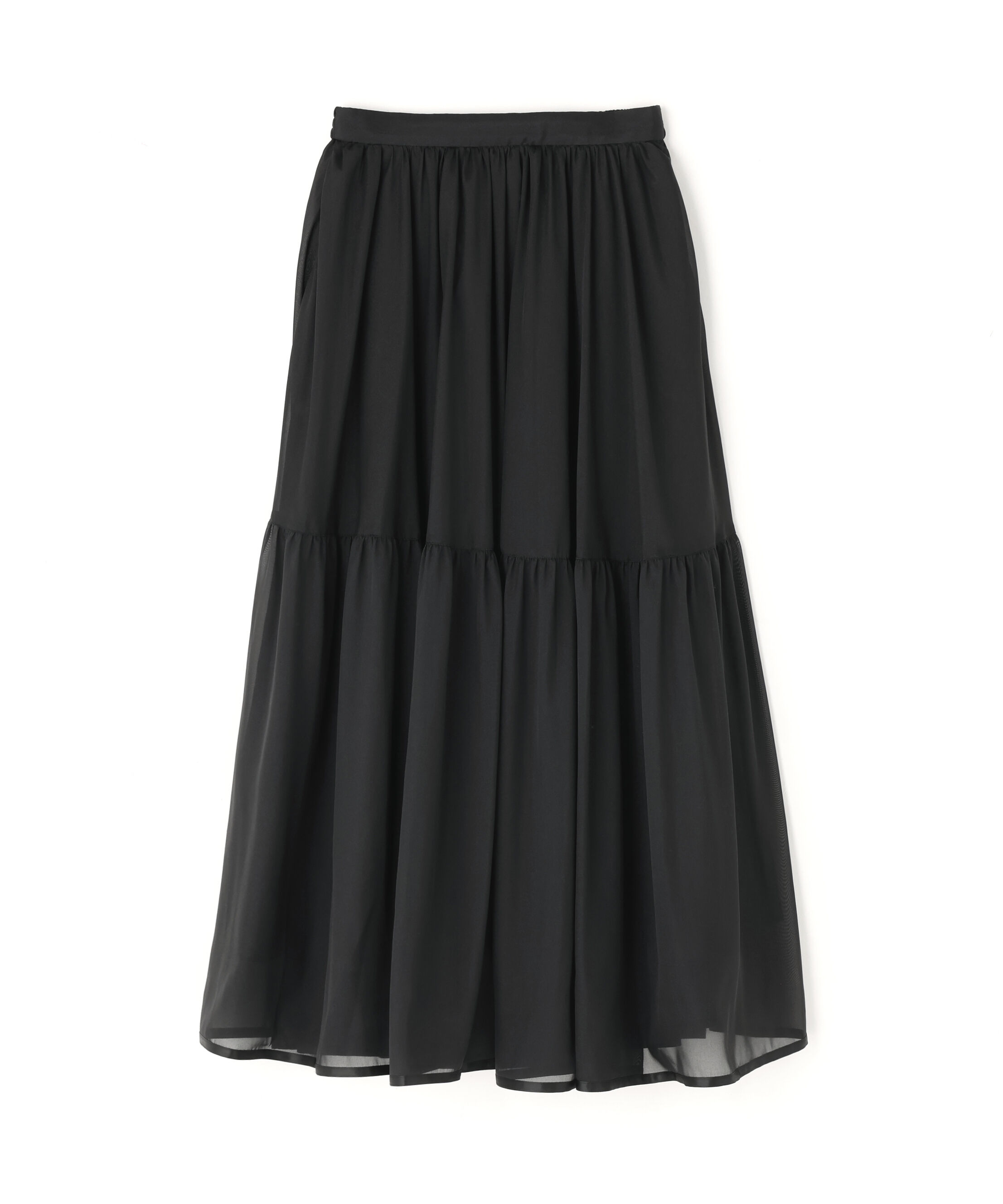 PROPORTION BODY DRESSING「シアーティアードスカート 25AW」|スカート|