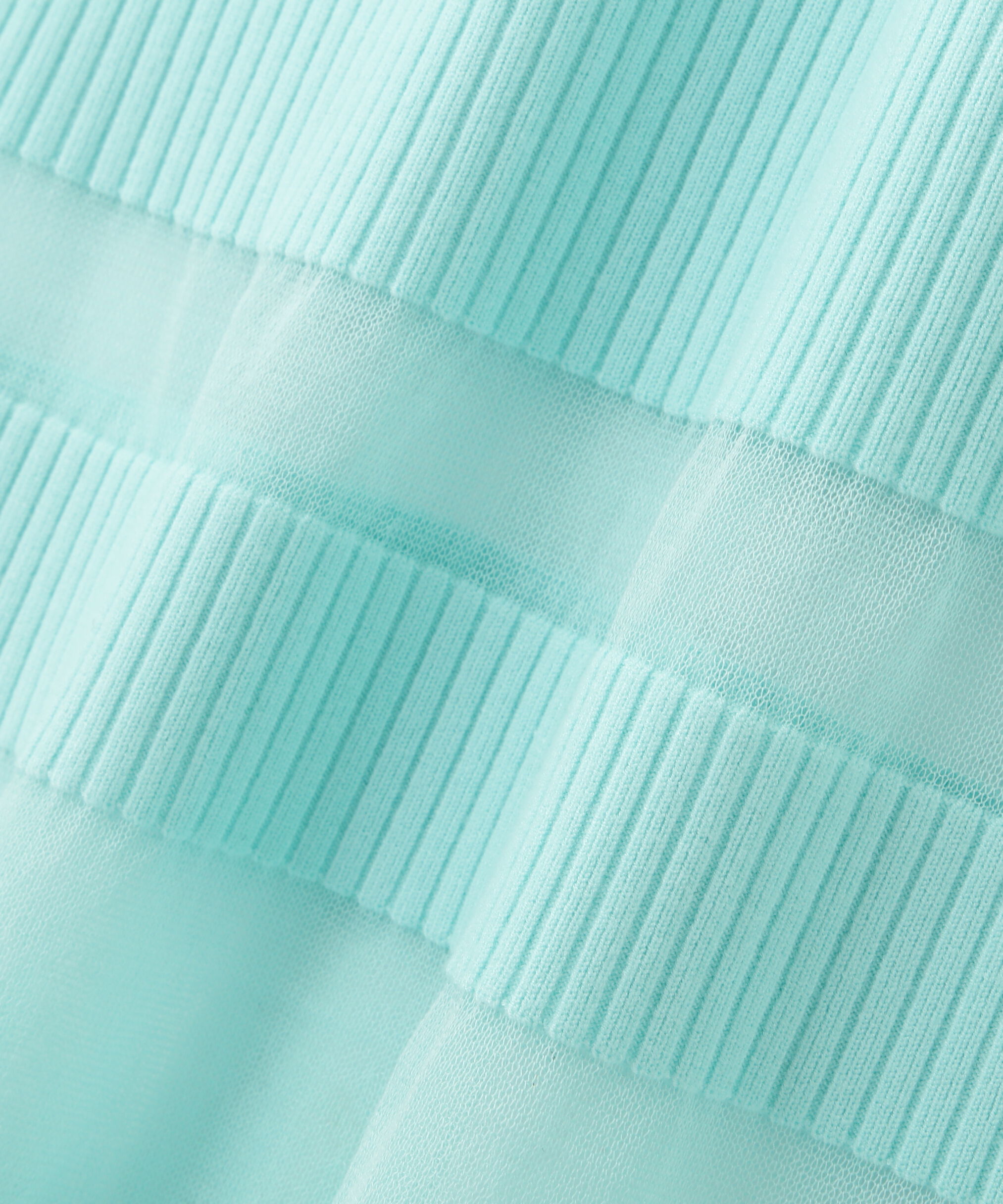  「◆シアーコンビマーメイドニットワンピース」|ワンピース|