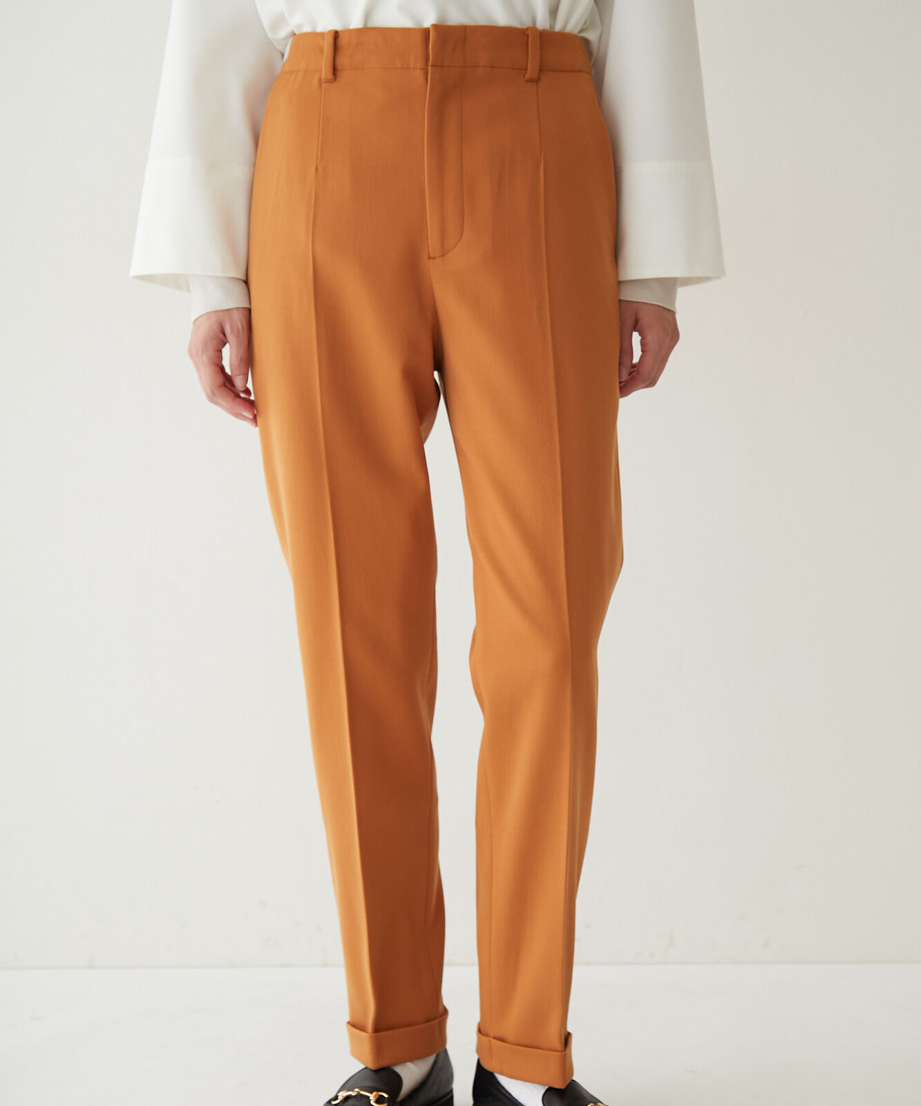  「◆ウールカラーテーパードパンツ」|その他|