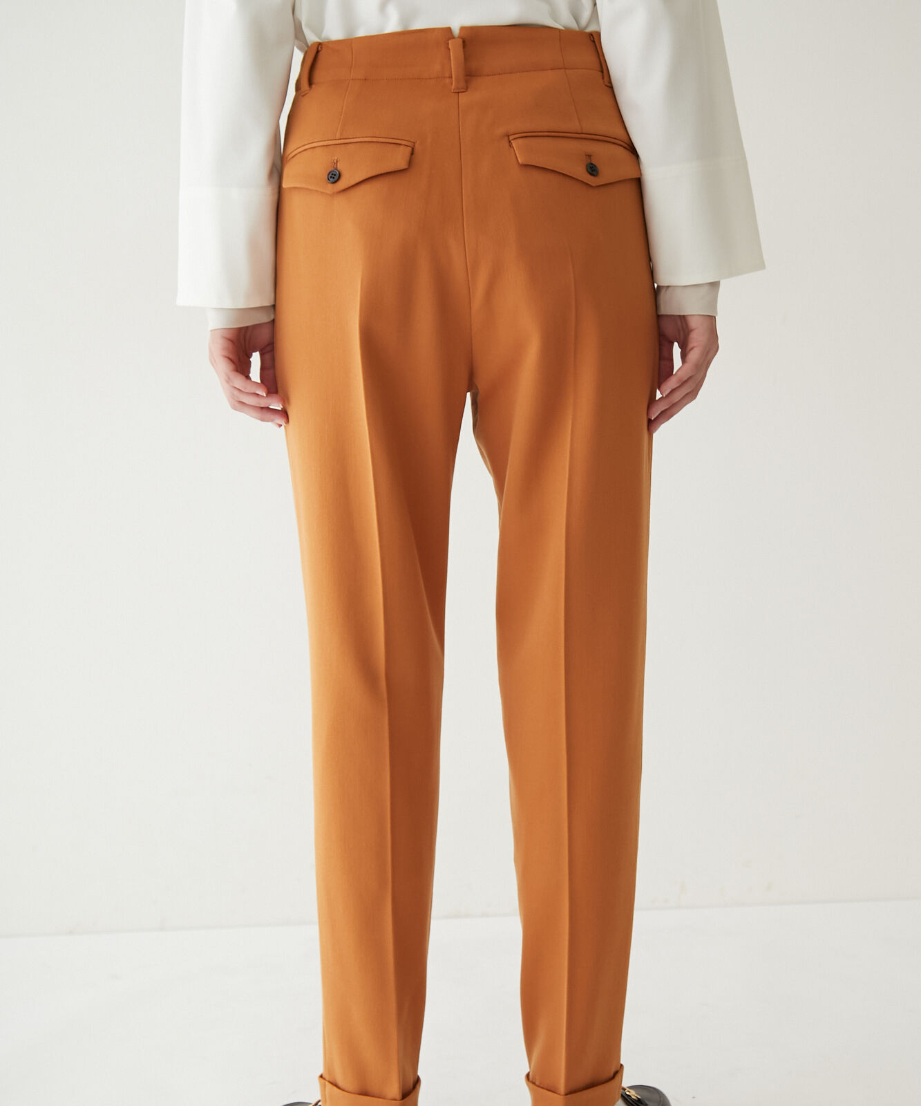  「◆ウールカラーテーパードパンツ」|その他|