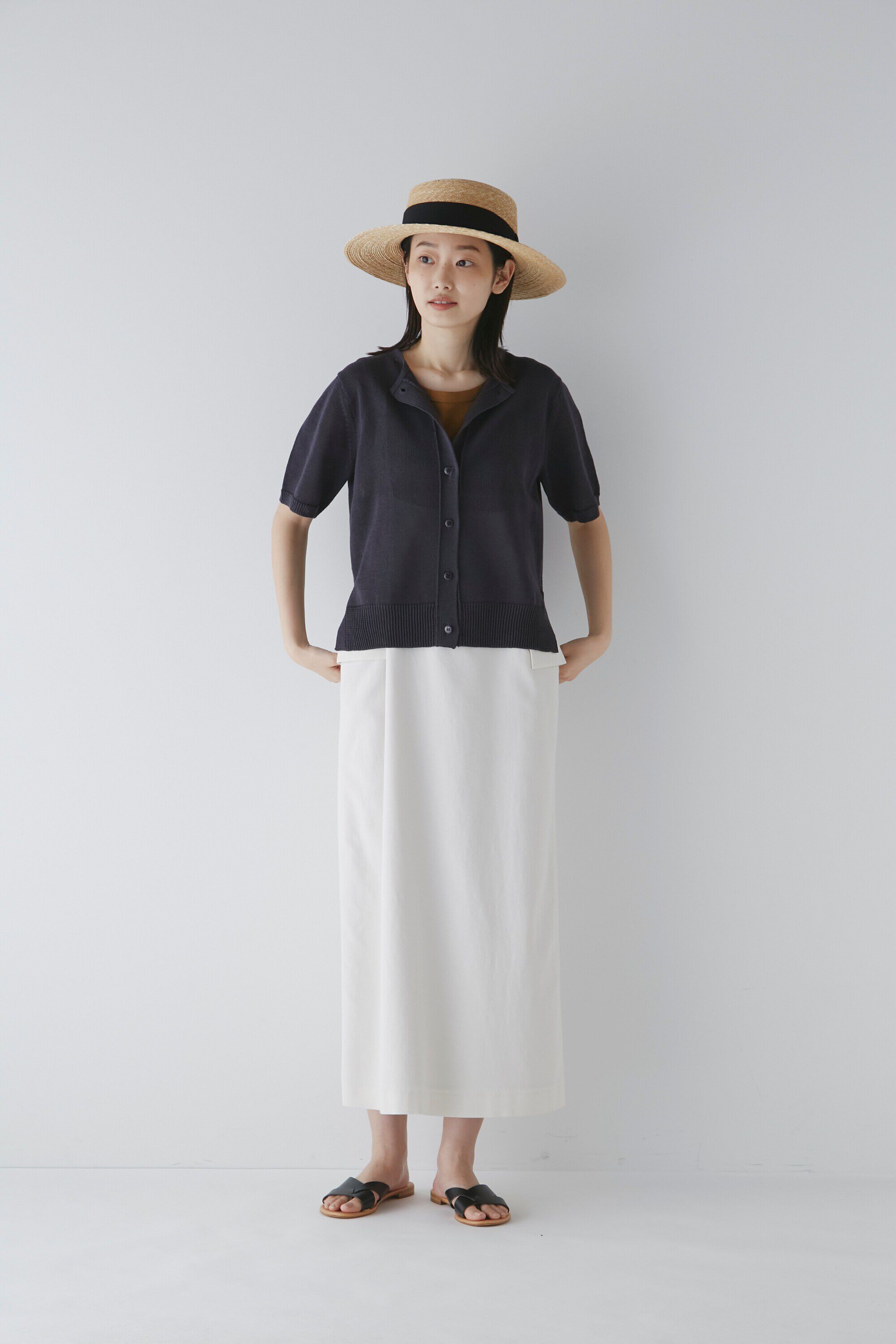  「◆ミドルゲージギマカーディガン」|ニット・セーター|