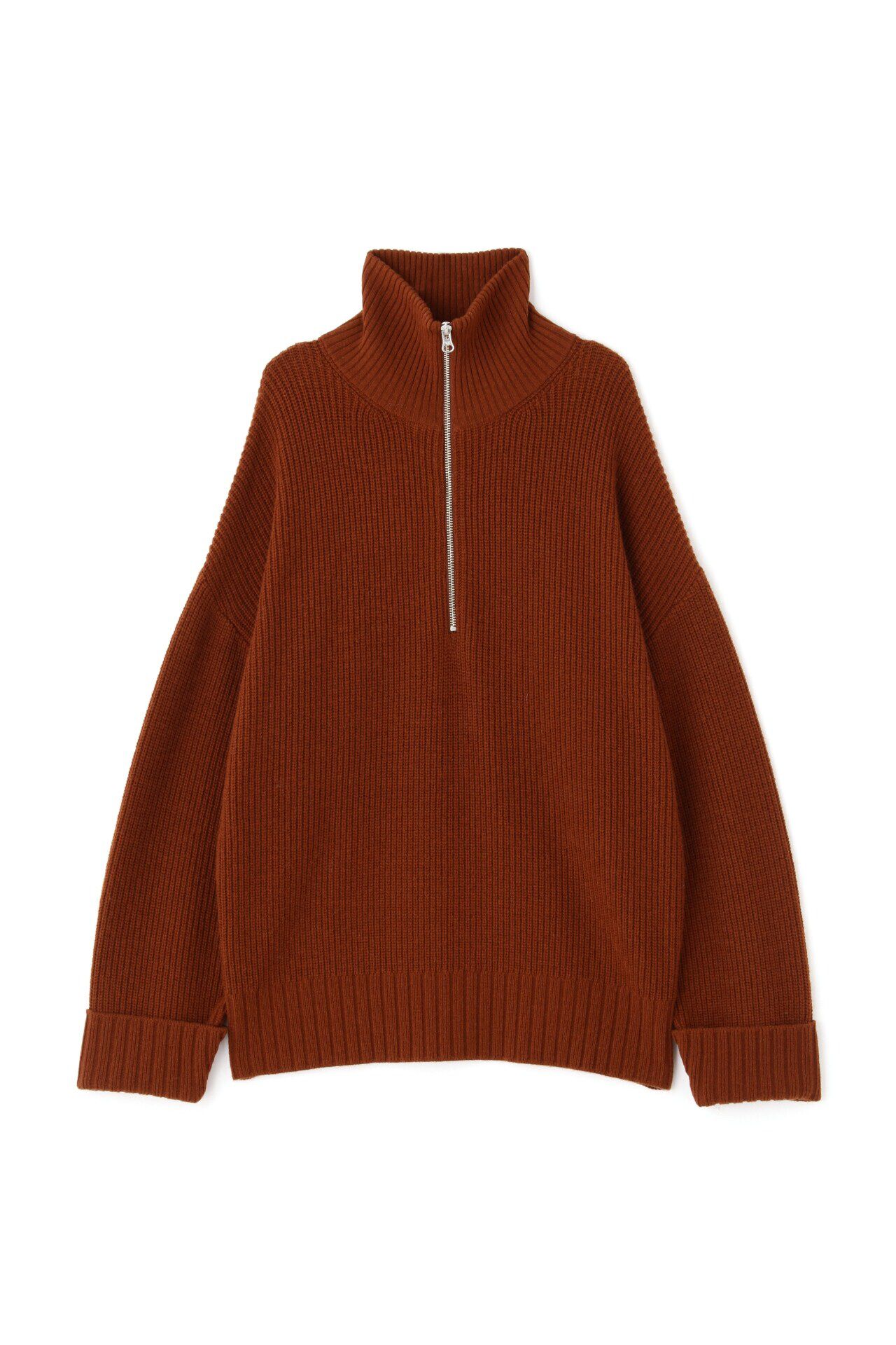  「◆ウールミックス片畦プルオーバー」|ニット・セーター|