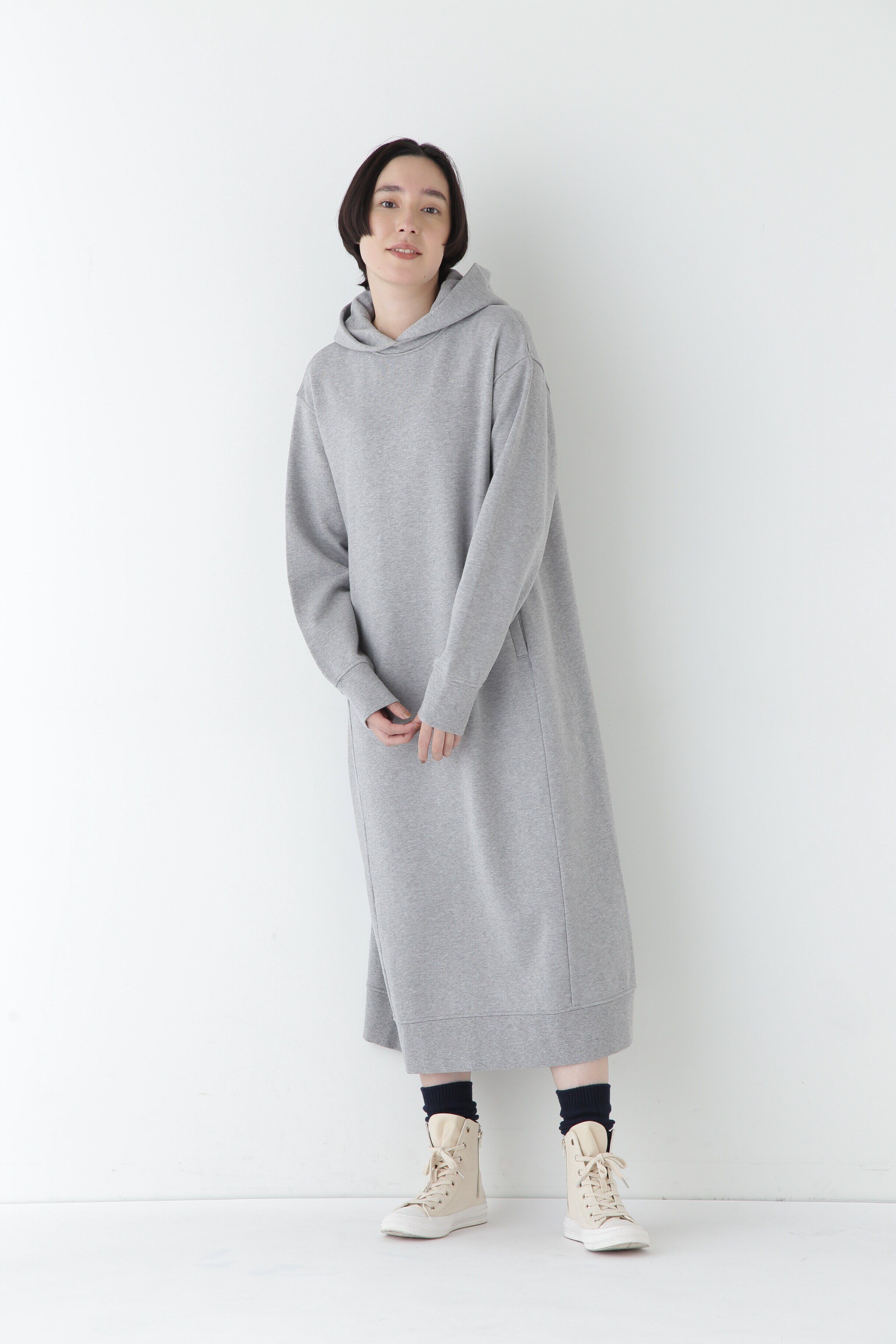  「◆スウェットフーディーワンピース」|ワンピース|