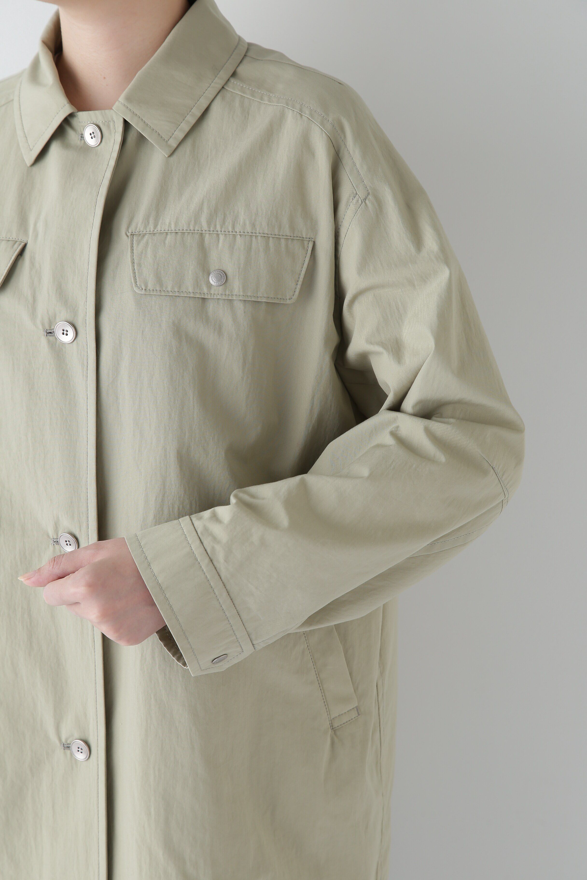  「◆コットンナイロンダンプユーティリティブルゾン」|ブルゾン・スタジャン|