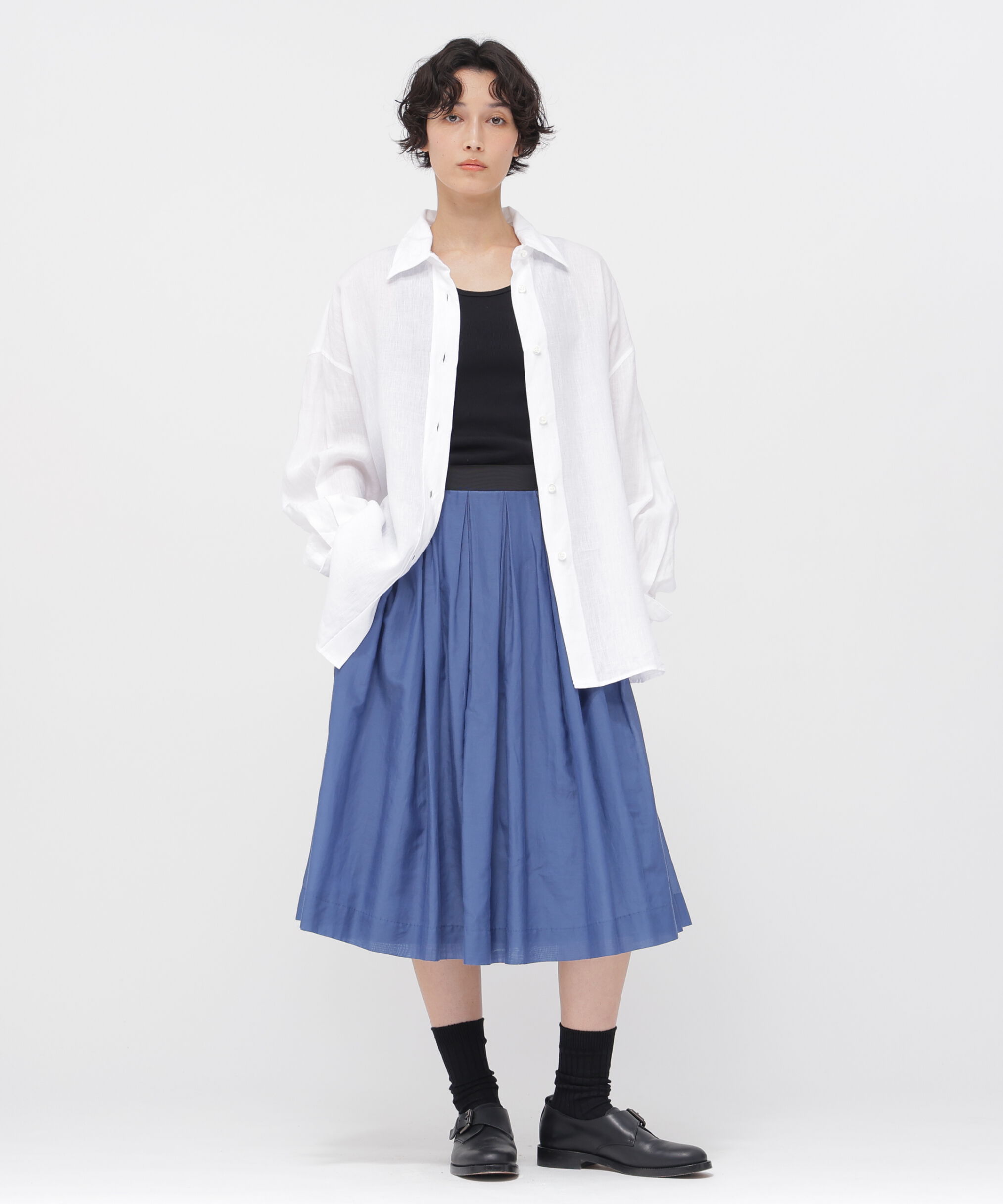  「SHIRTING LINEN SHIRT」|シャツ・ブラウス|