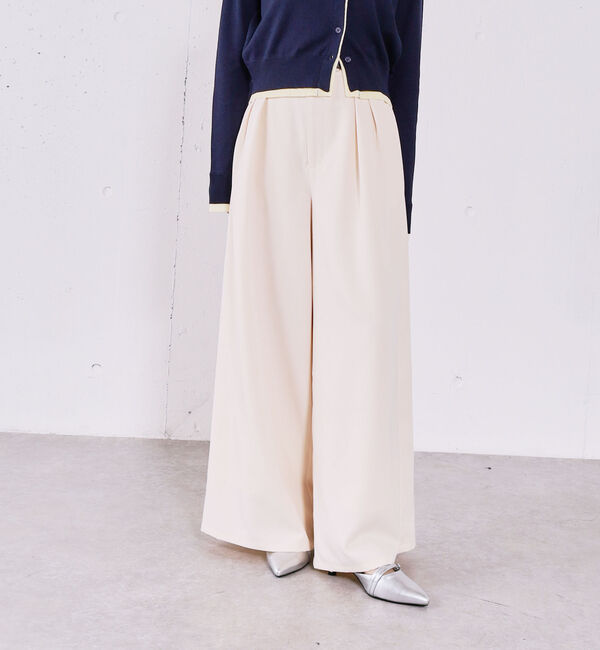 archives「ベルト付カラータックスラックス」|チノ|