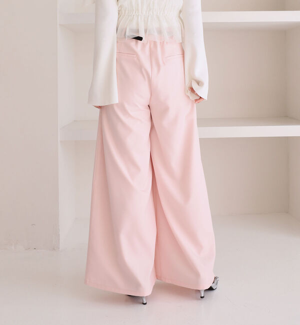 archives「ベルト付カラータックスラックス」|チノ|