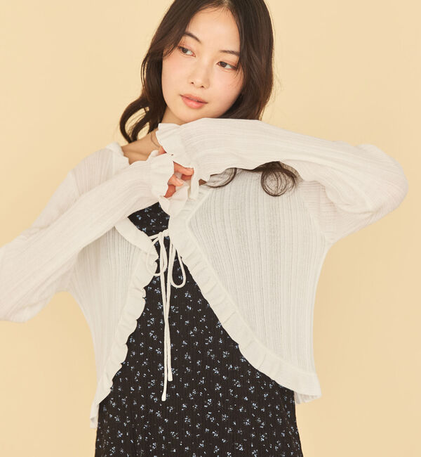 archives「レーストリム花柄キャミワンピース」|ワンピース|